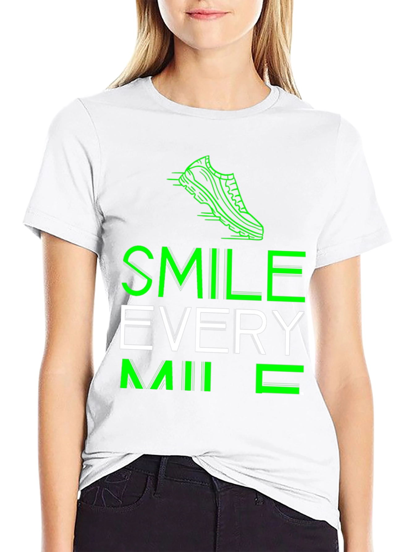Smile Every Mile Running T-Shirt