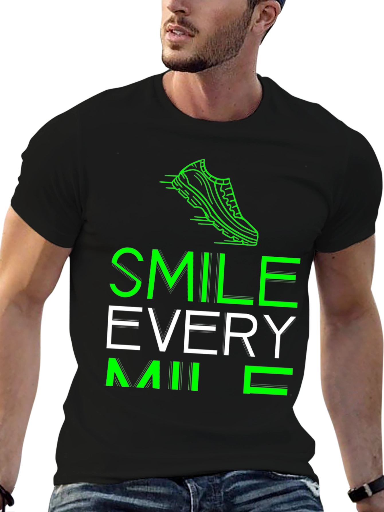 Smile Every Mile Running T-Shirt