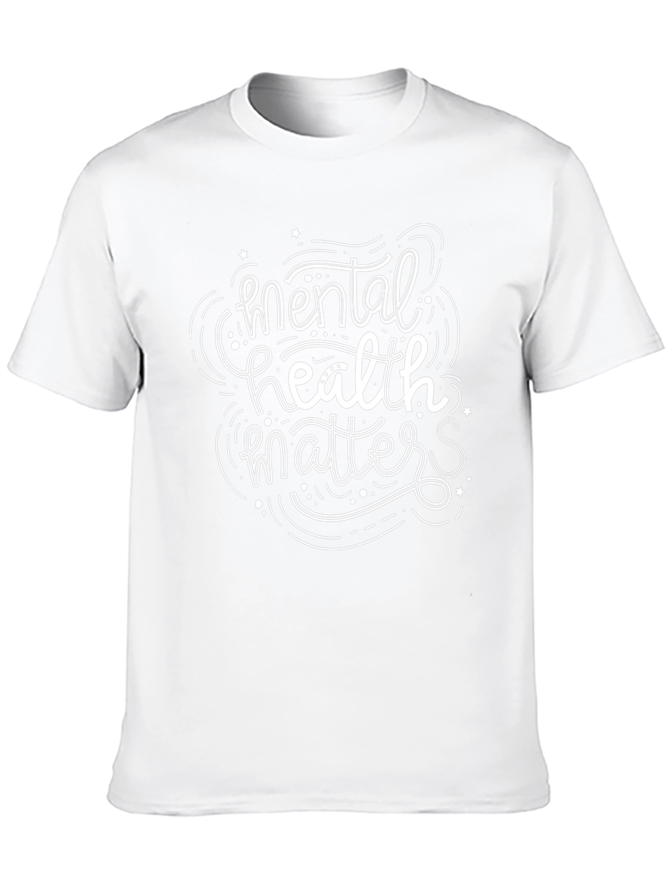 Mental Health Matters Graphic Tee - Black