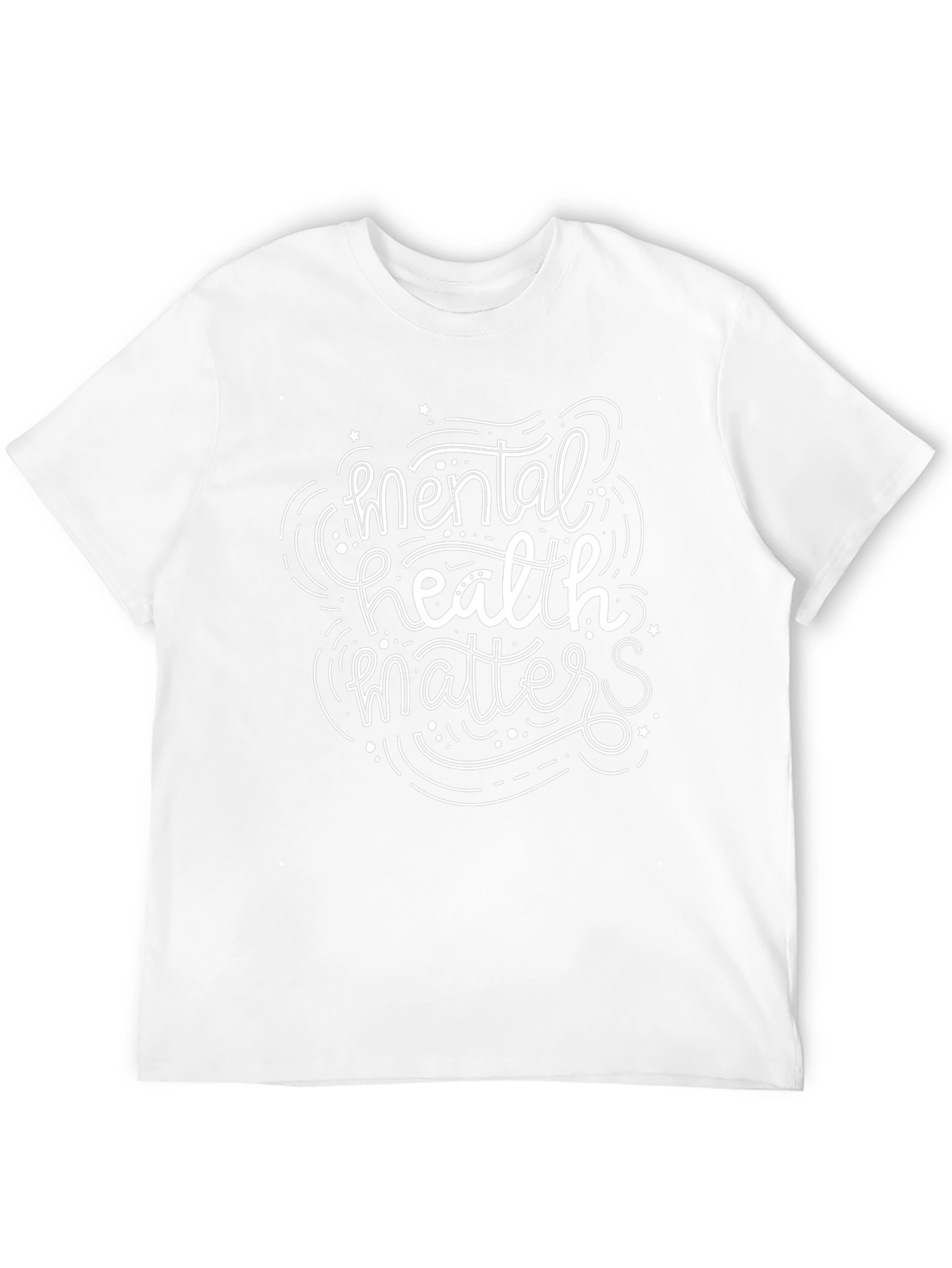 Mental Health Matters Graphic Tee - Black