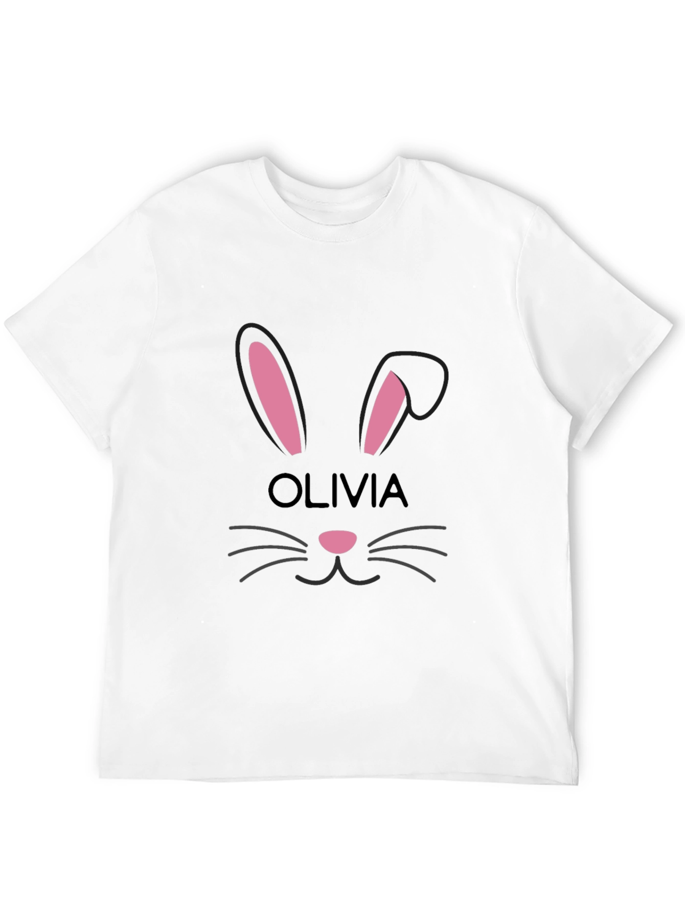 Bunny Face Personalized T-Shirt