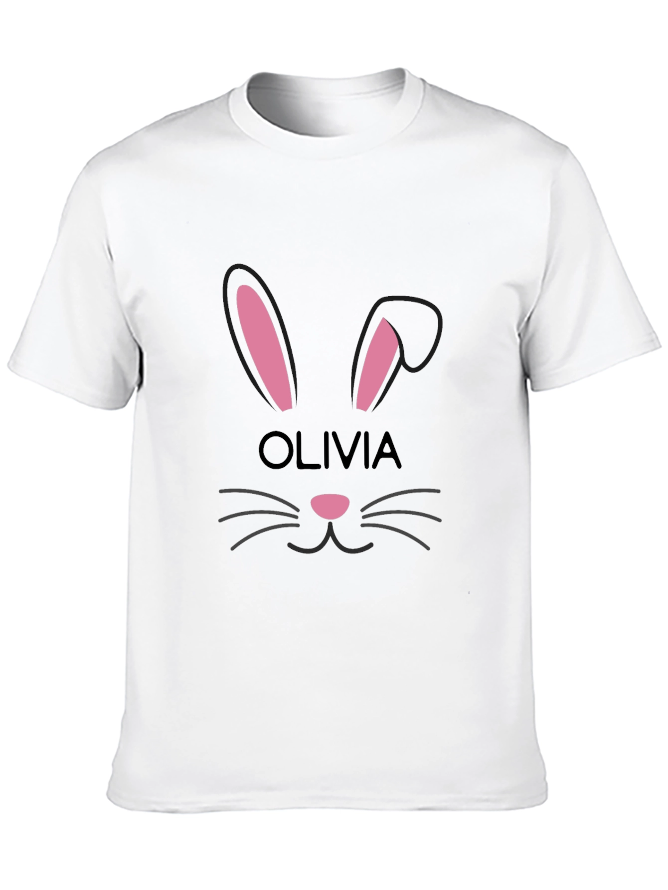 Bunny Face Personalized T-Shirt
