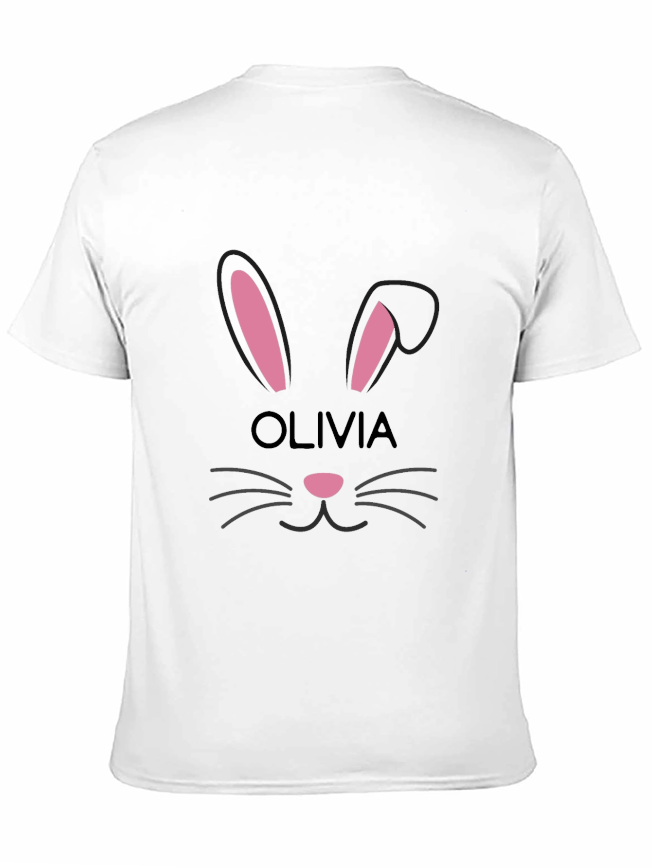 Bunny Face Personalized T-Shirt