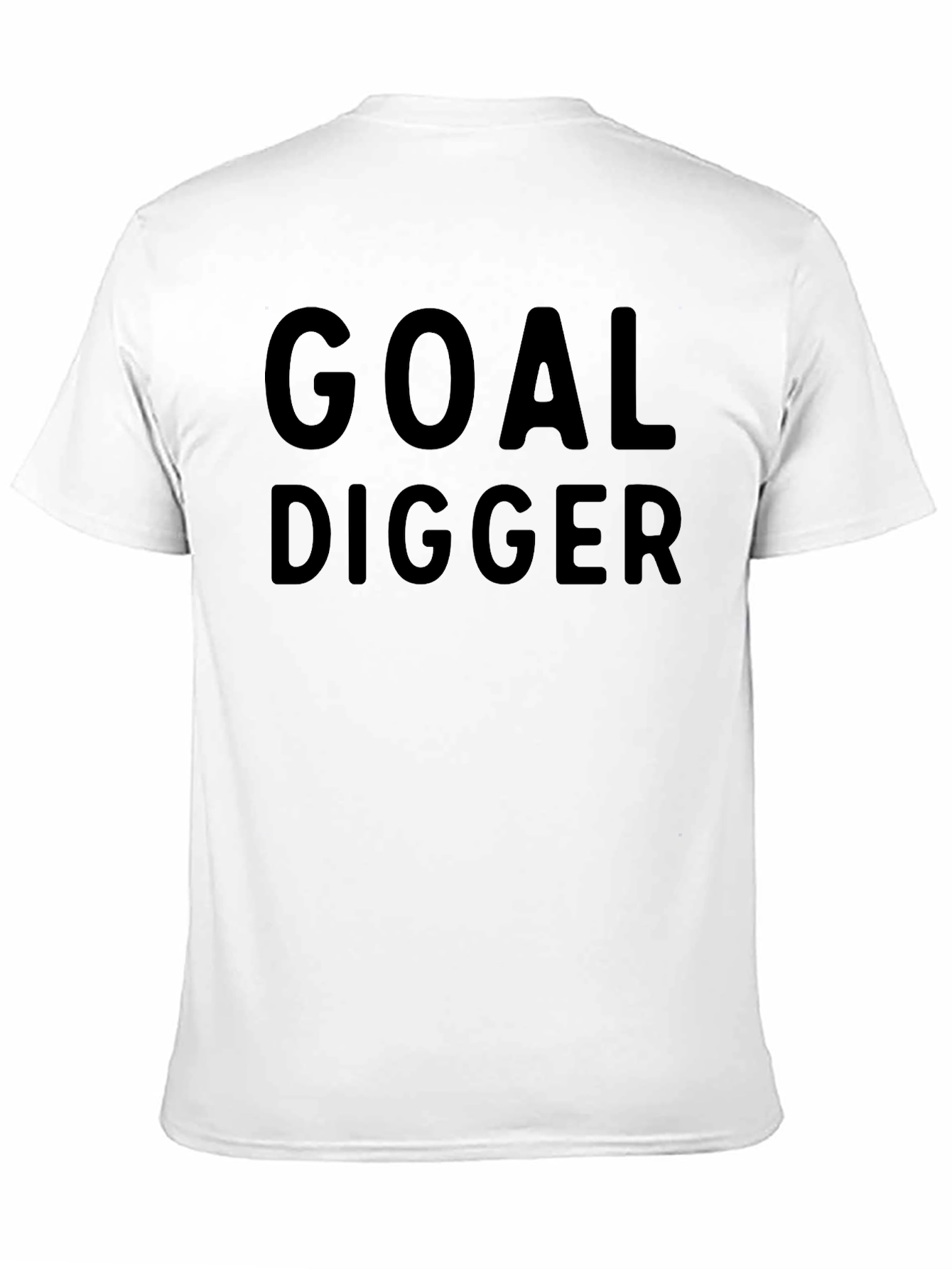 Goal Digger Black Graphic Tee Shirt