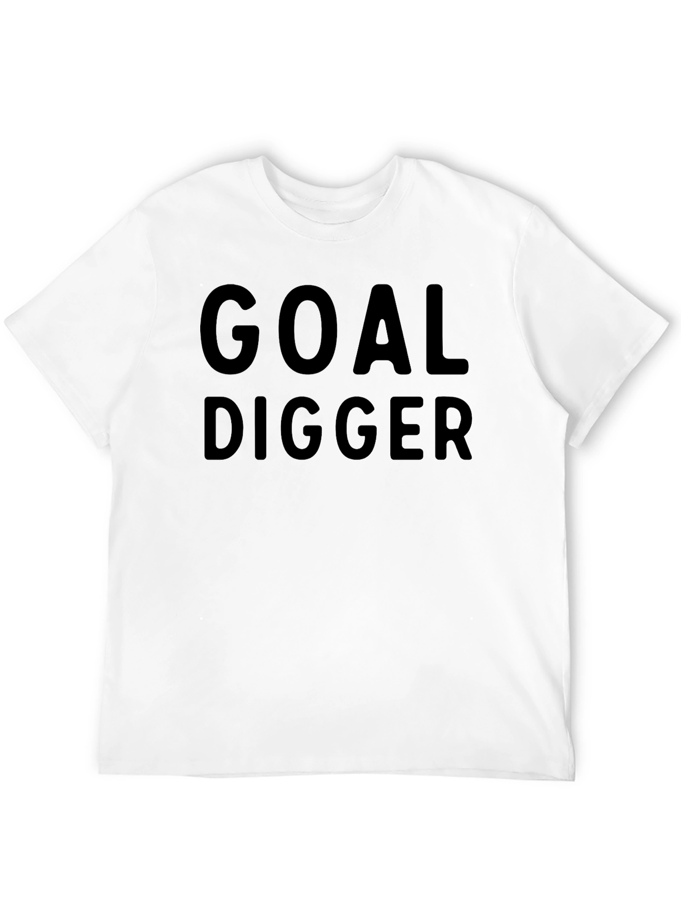 Goal Digger Black Graphic Tee Shirt