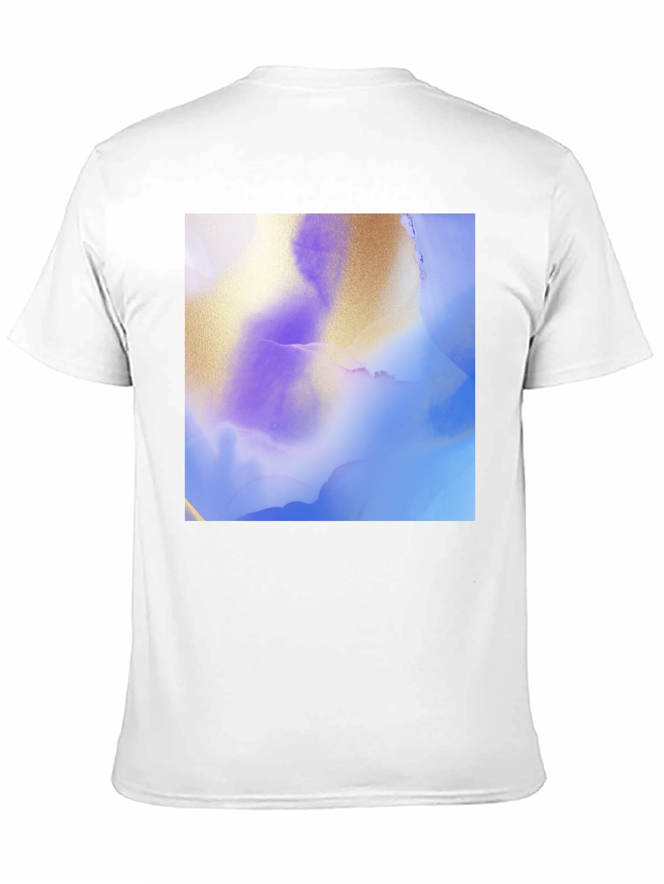 Abstract Art Graphic Tee - Stylish Black T-Shirt