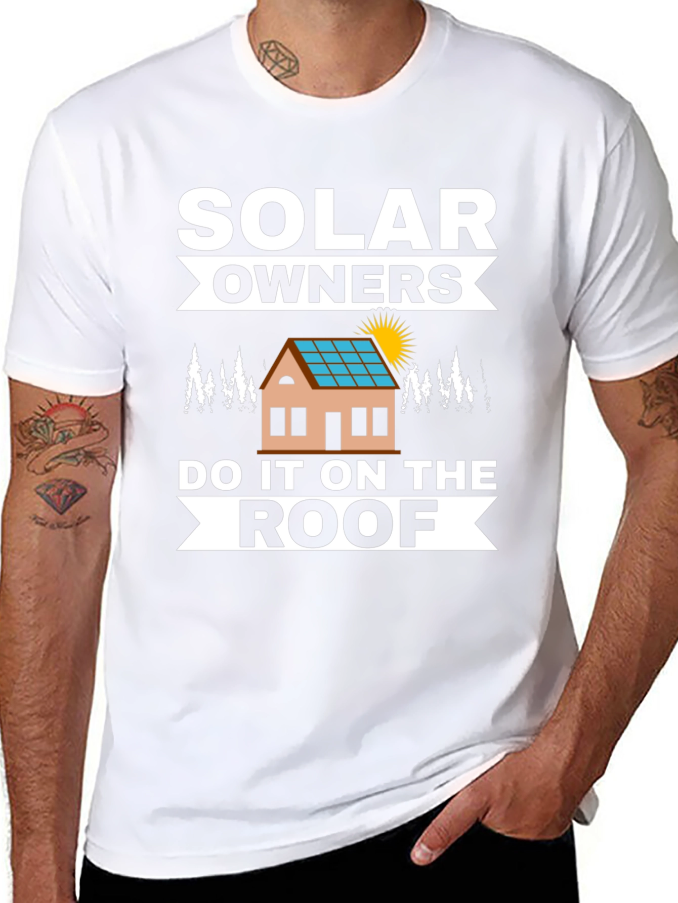 Solar Owners Do It On The Roof T-Shirt