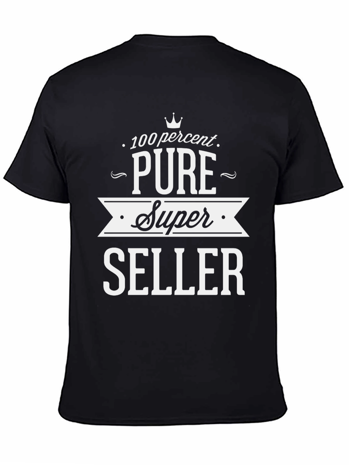 Pure Super Seller Black T-Shirt
