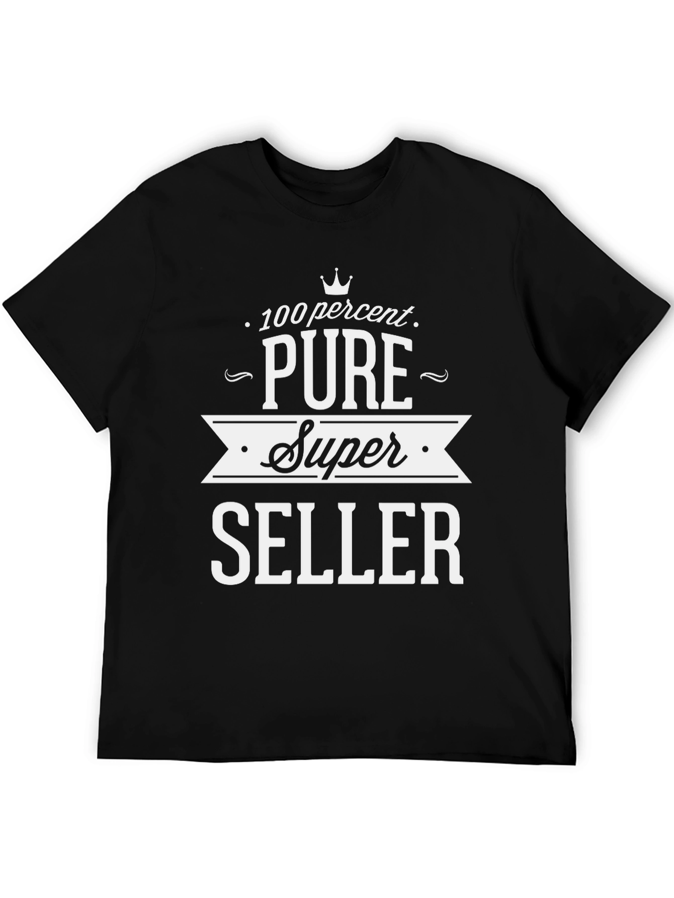 Pure Super Seller Black T-Shirt