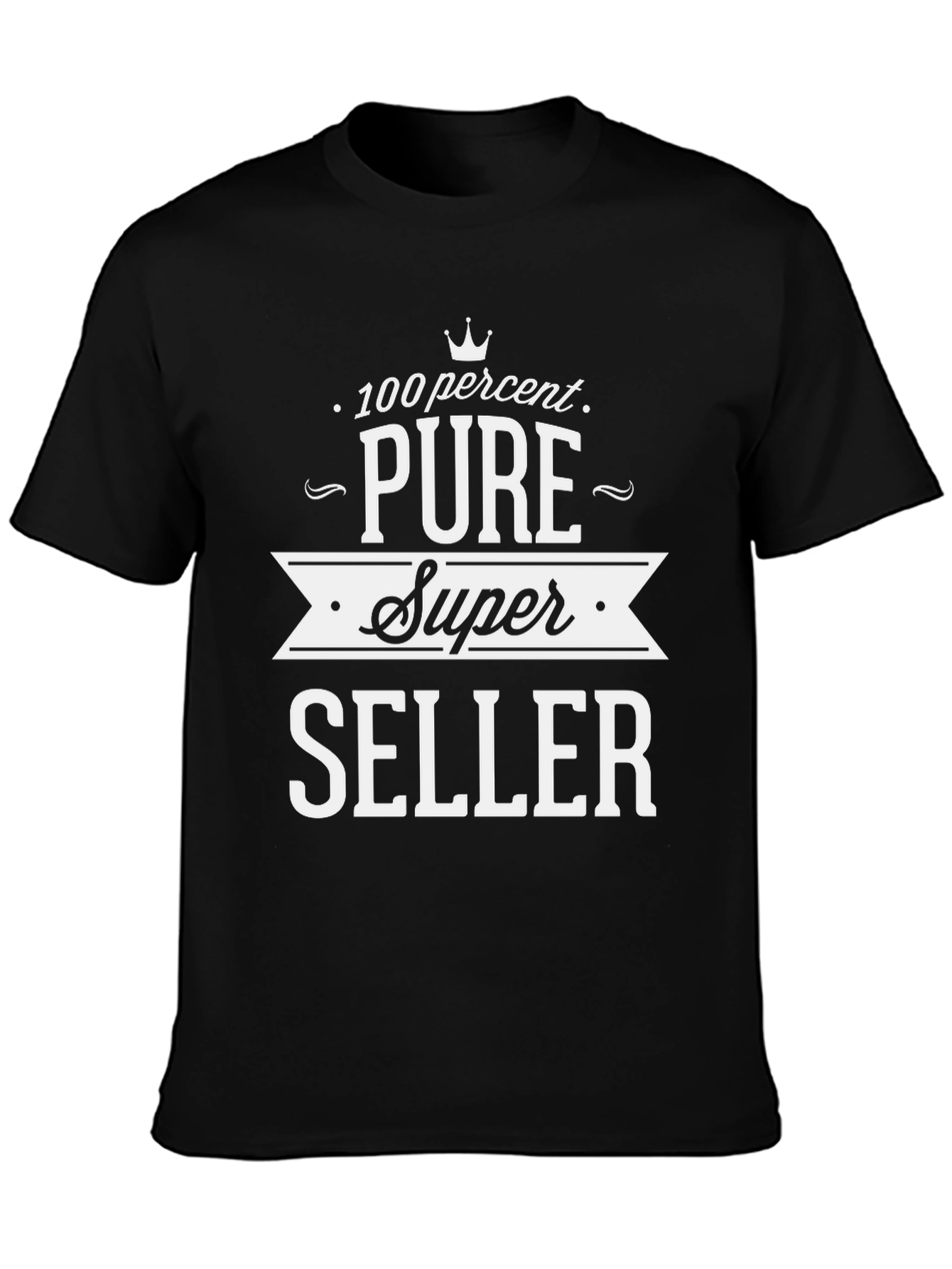 Pure Super Seller Black T-Shirt