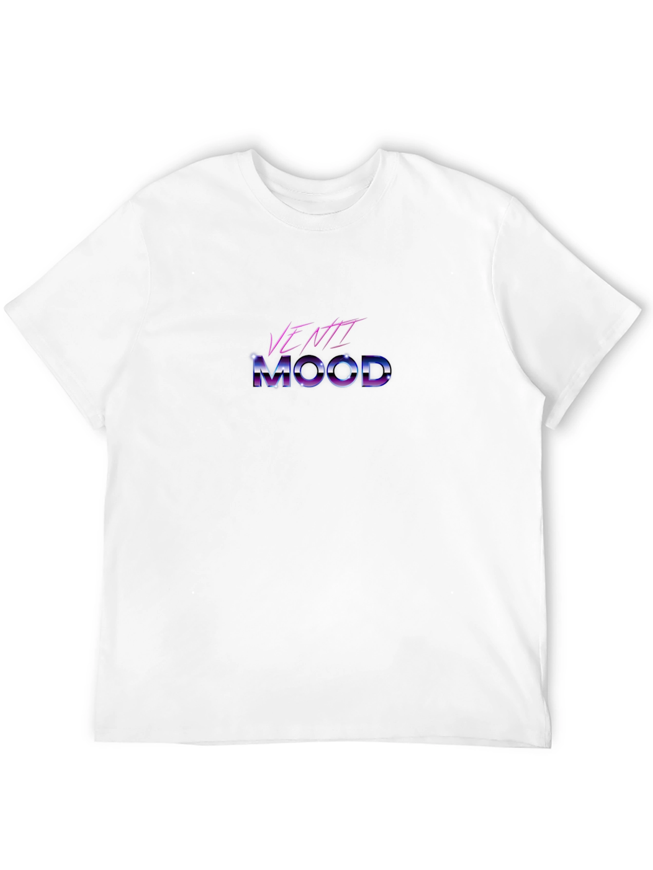 Venti Mood Retro T-Shirt - Black
