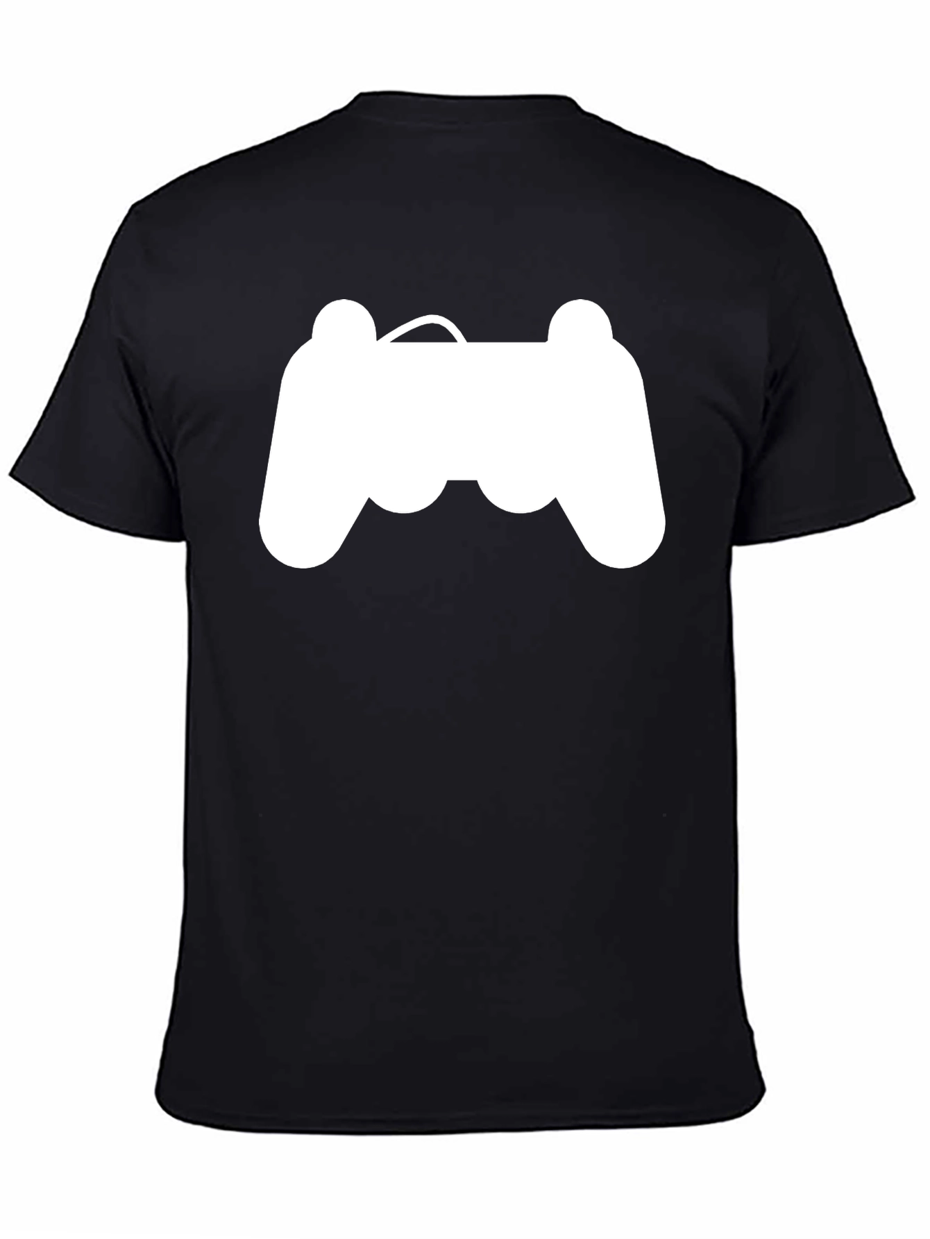 Gamer Tee - White Console Graphic T-Shirt