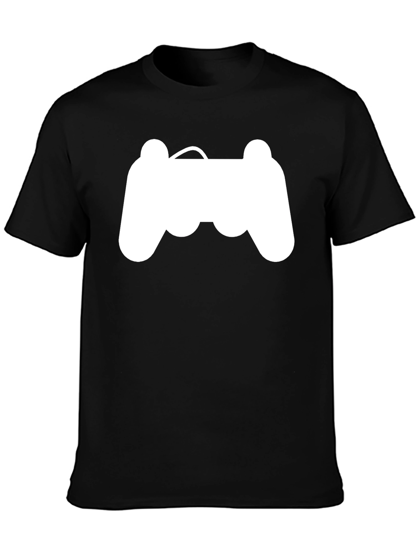 Gamer Tee - White Console Graphic T-Shirt