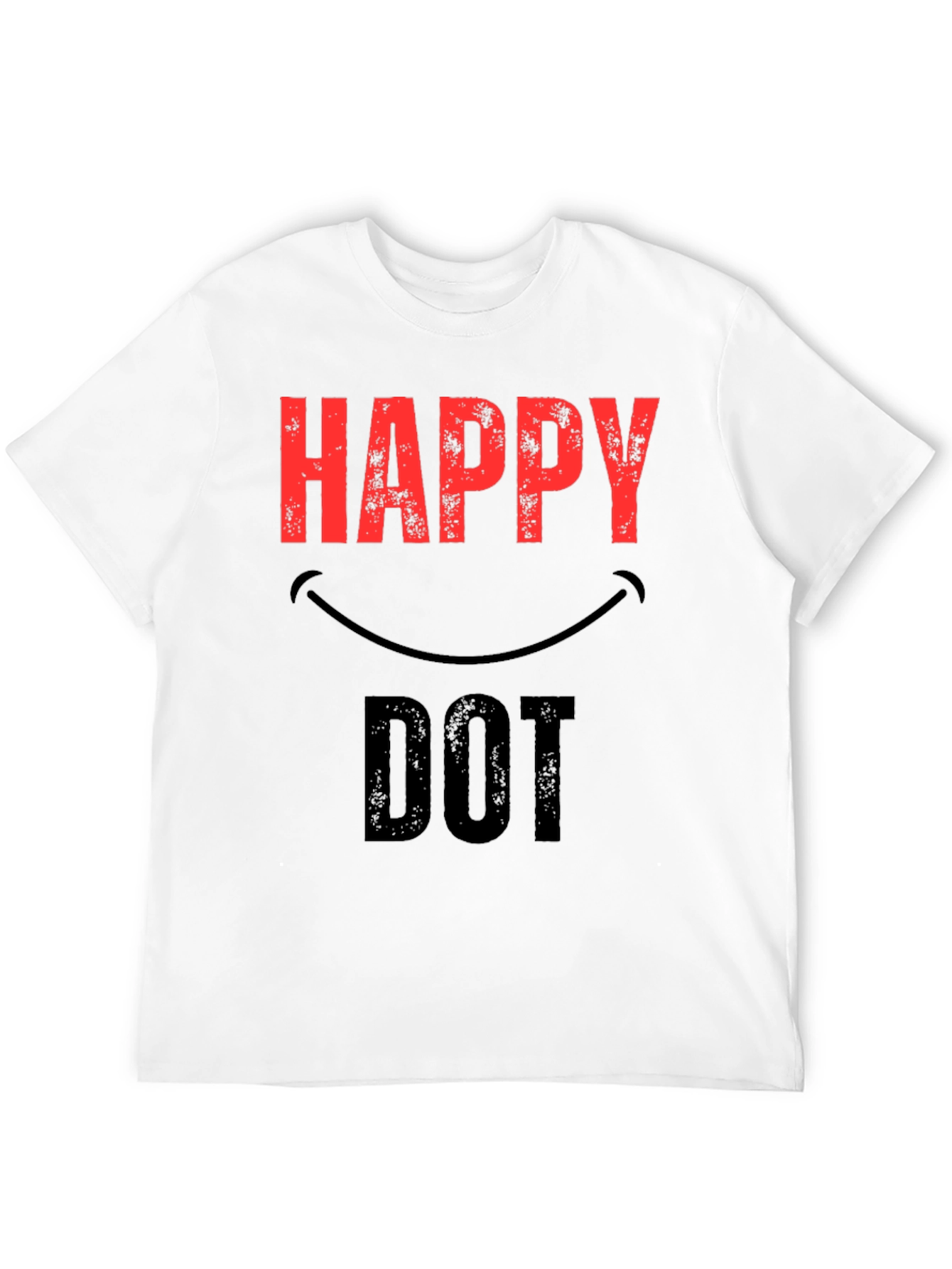 Happy Dot Graphic T-Shirt