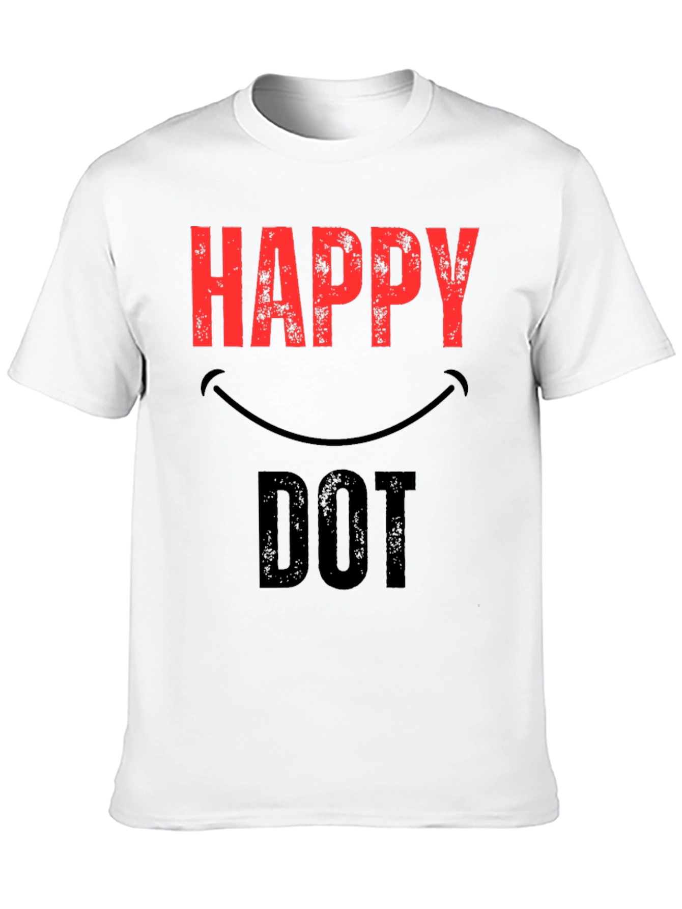 Happy Dot Graphic T-Shirt