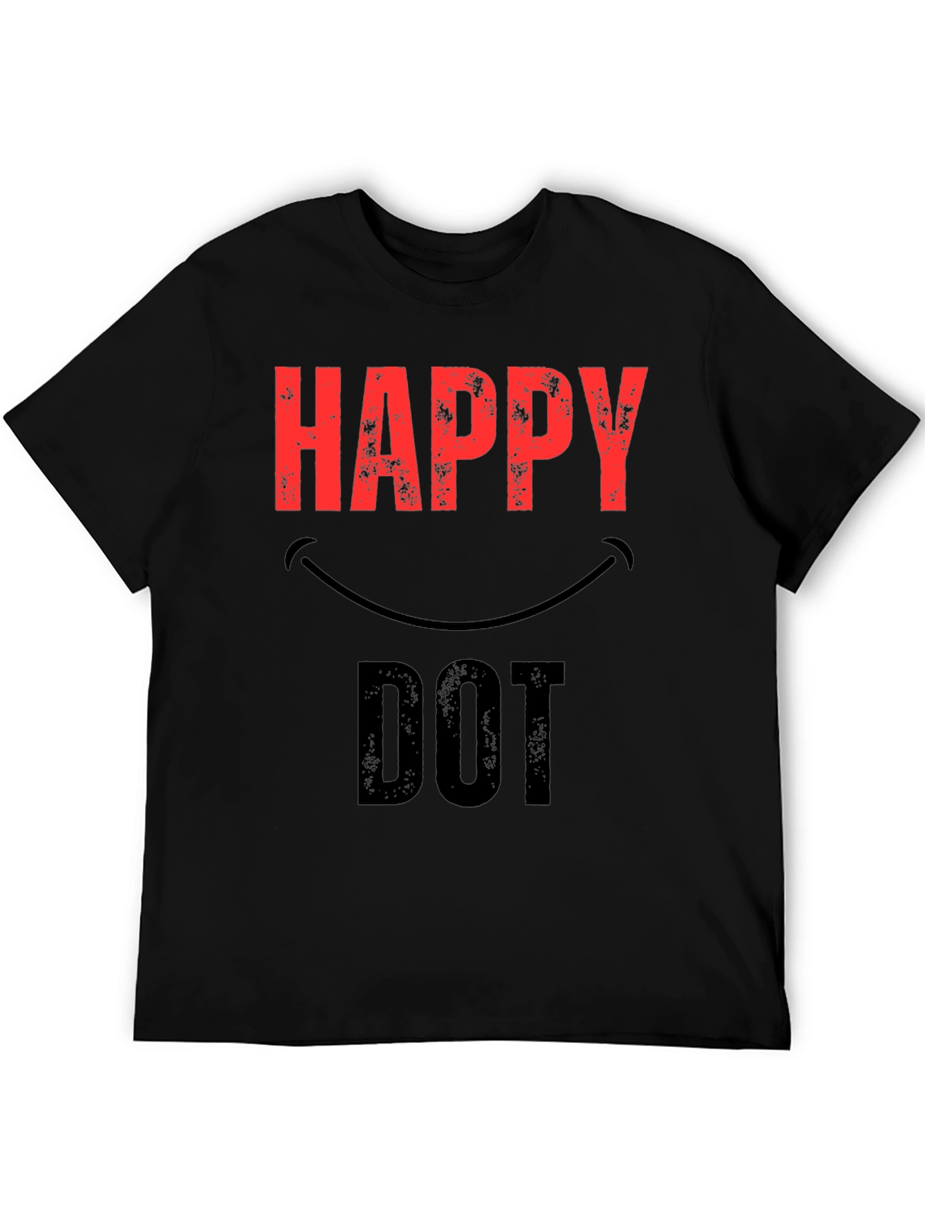 Happy Dot Graphic T-Shirt