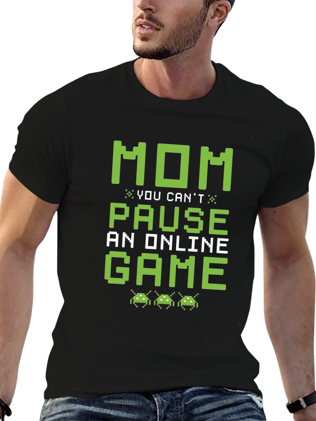 Gamer Mom T-Shirt: You Cant Pause an Online Game
