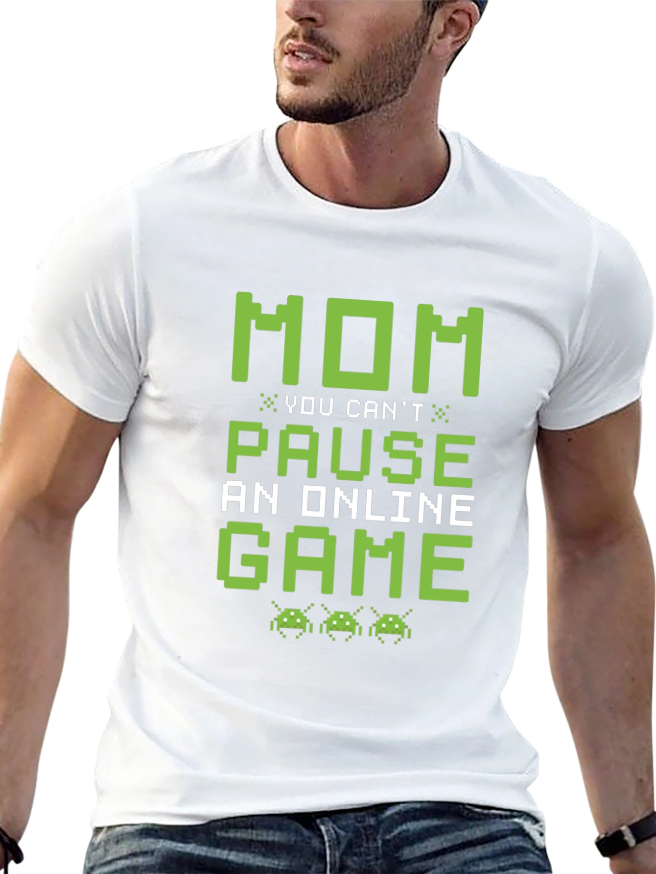 Gamer Mom T-Shirt: You Cant Pause an Online Game
