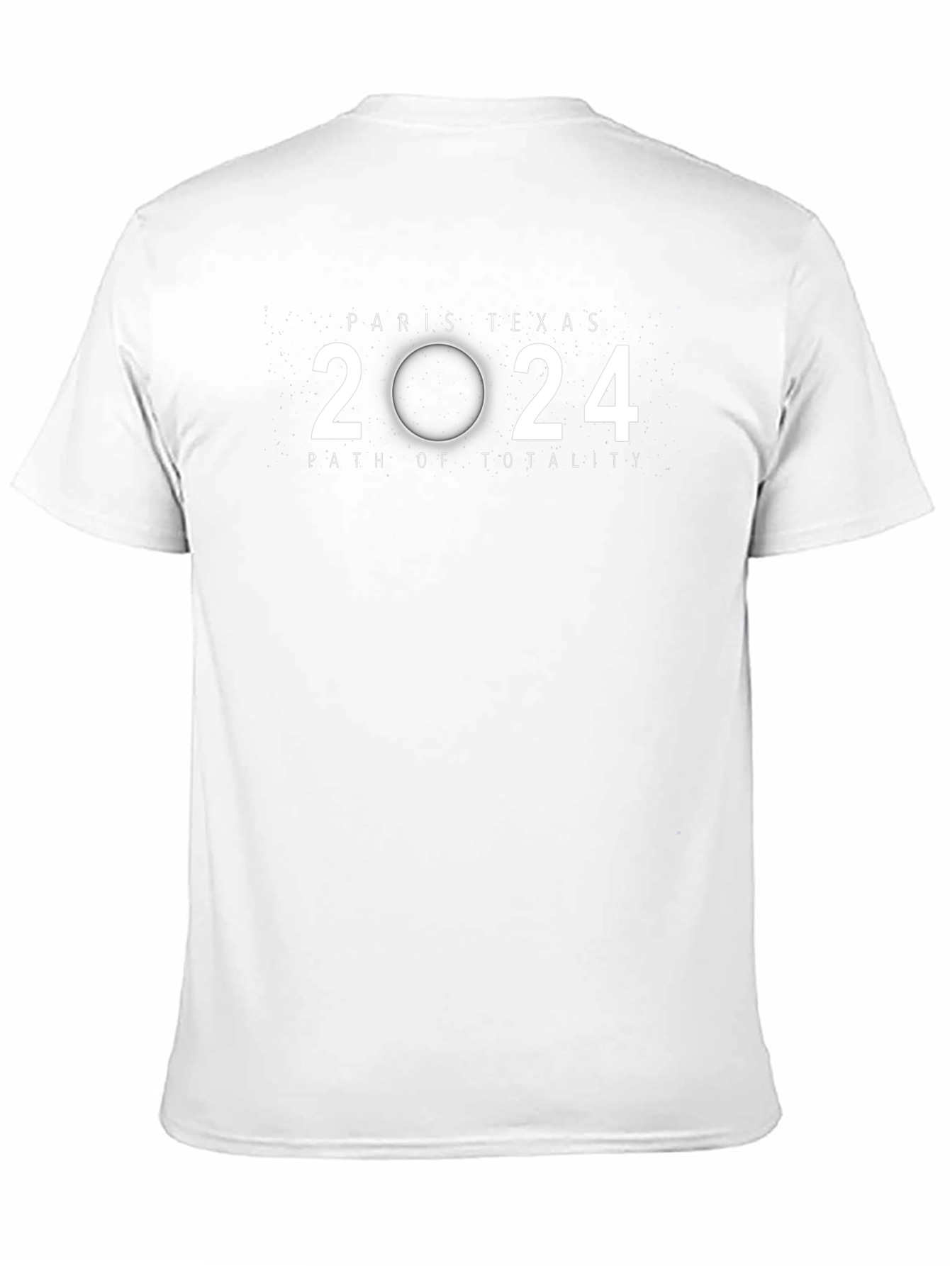 Paris Texas 2024 Path of Totality Eclipse T-Shirt