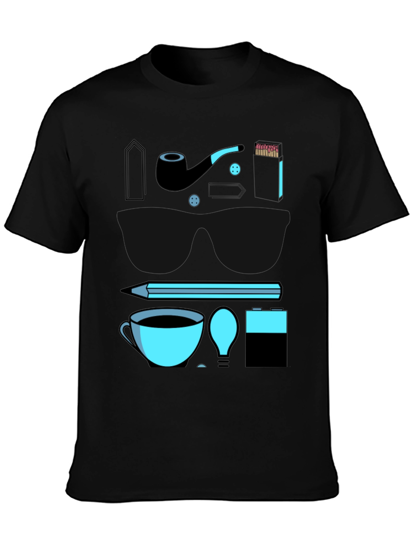 Mens Graphic T-Shirt: Intellectual Design