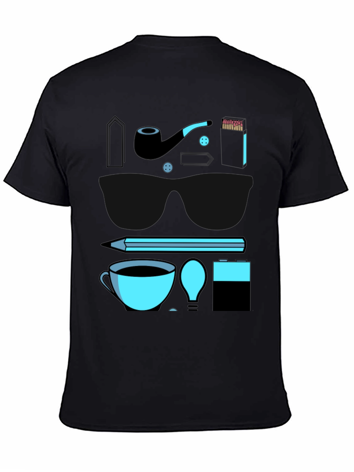Mens Graphic T-Shirt: Intellectual Design