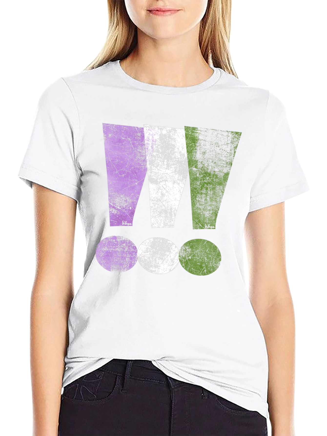 Grunge Exclamation Point T-Shirt