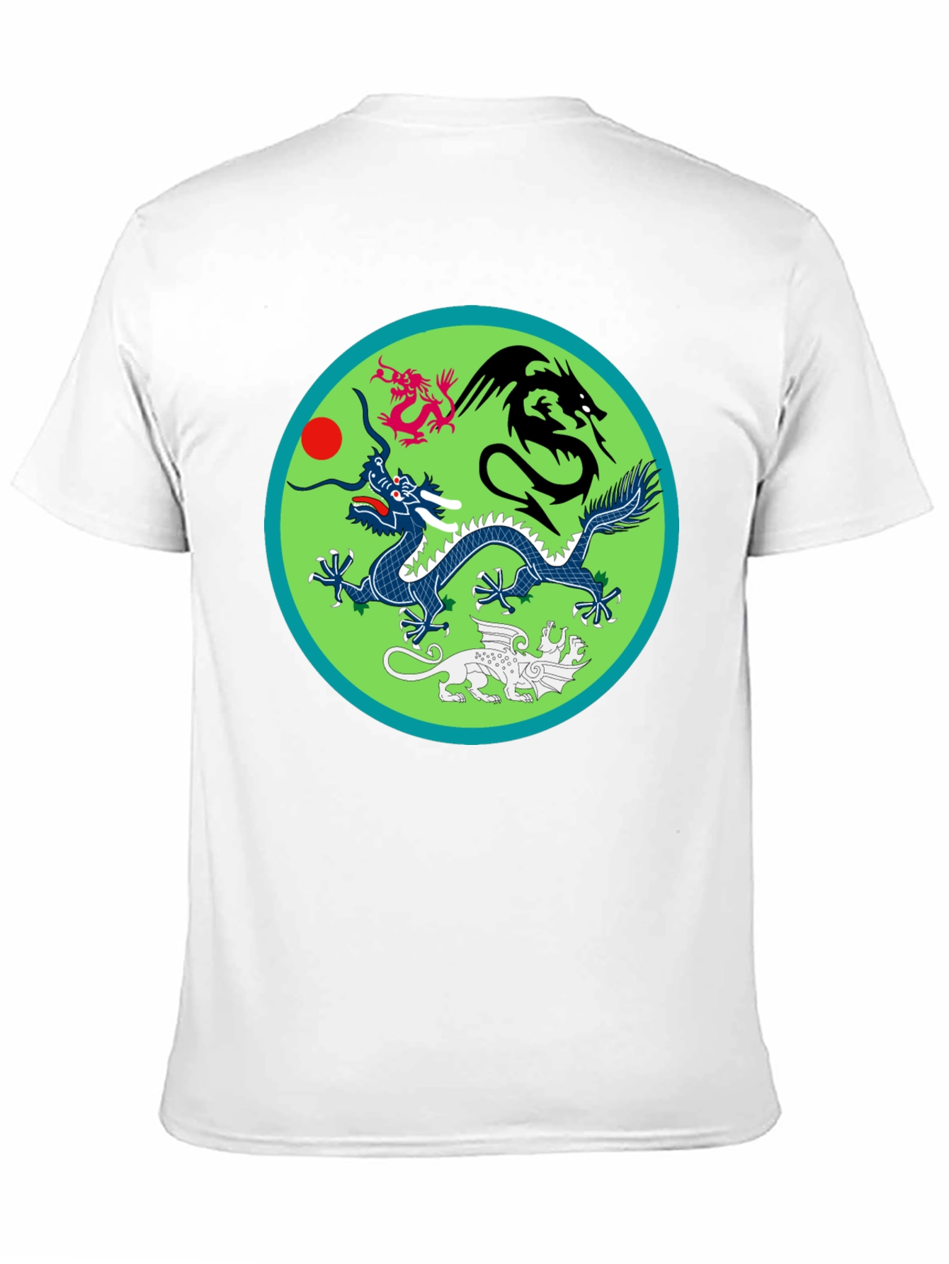 Dragon Motif T-Shirt