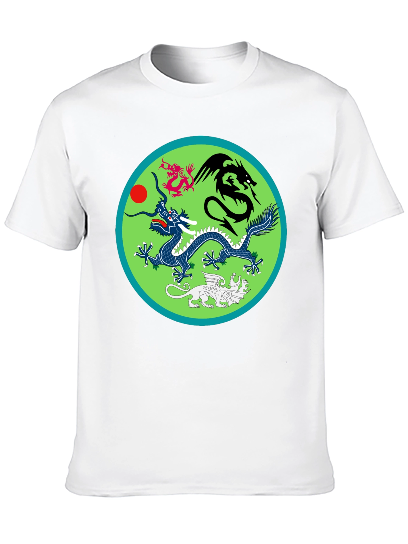 Dragon Motif T-Shirt