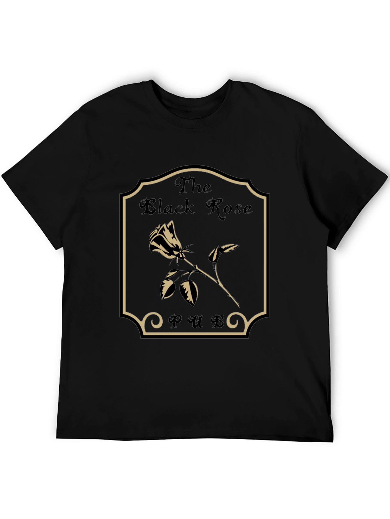 The Black Rose Pub Graphic T-Shirt