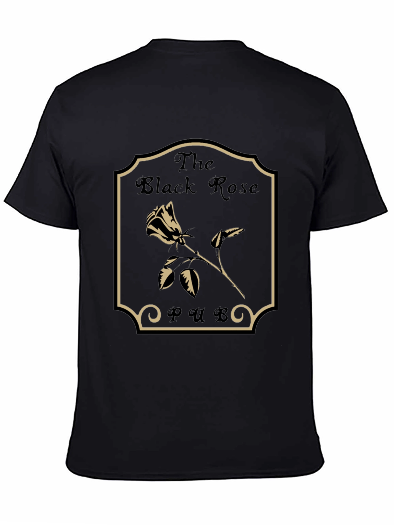 The Black Rose Pub Graphic T-Shirt