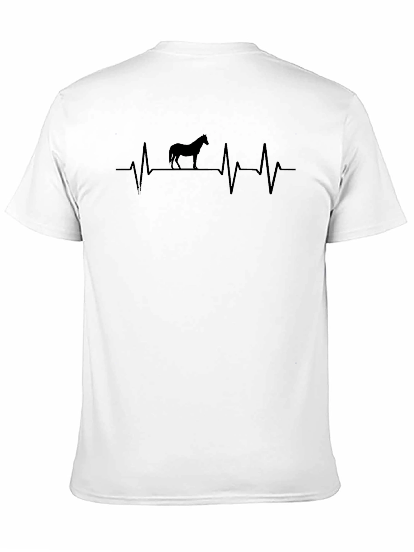 Horse Heartbeat Graphic T-Shirt