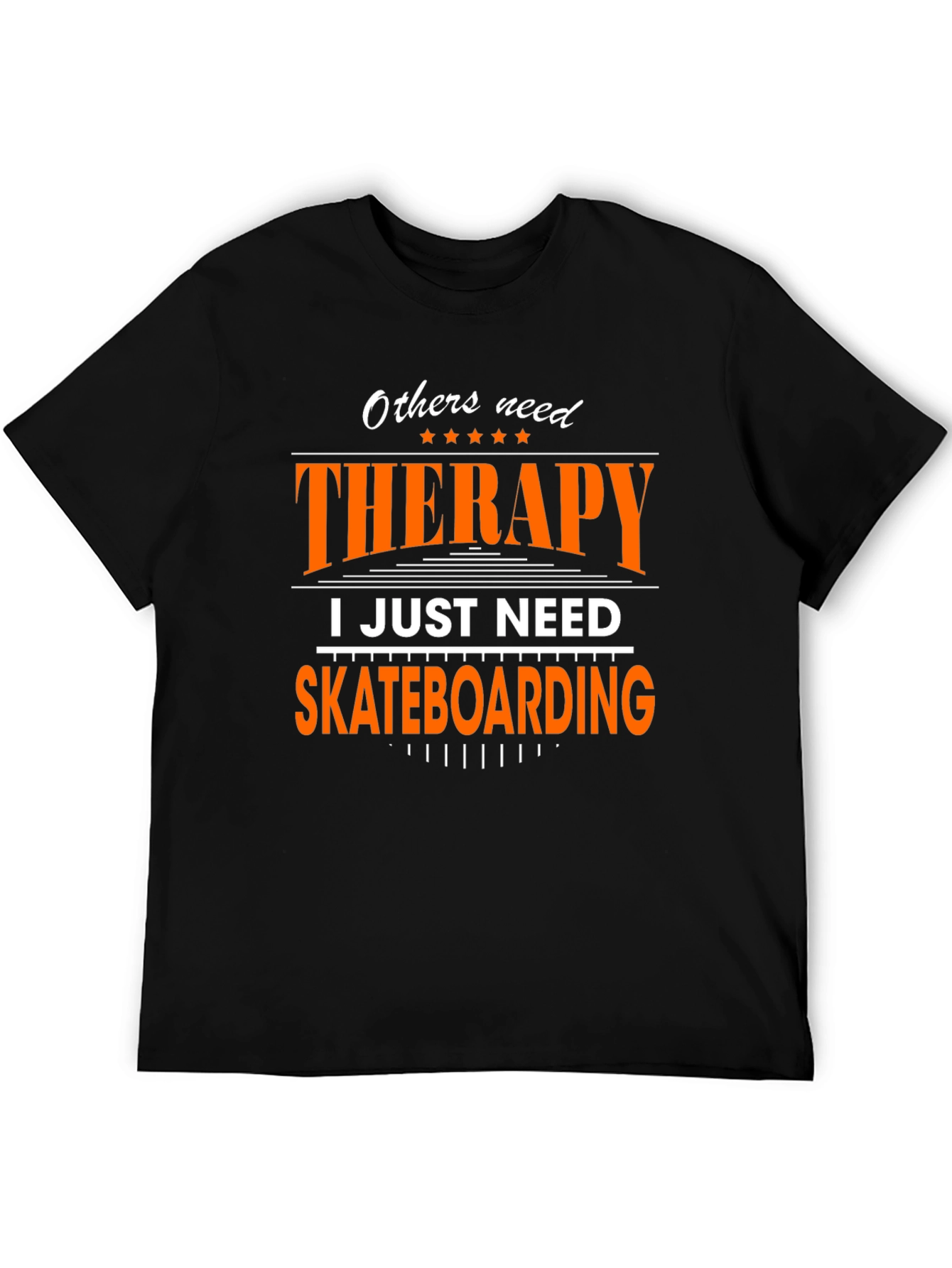 Skateboarding Therapy T-Shirt - Fun Graphic Tee