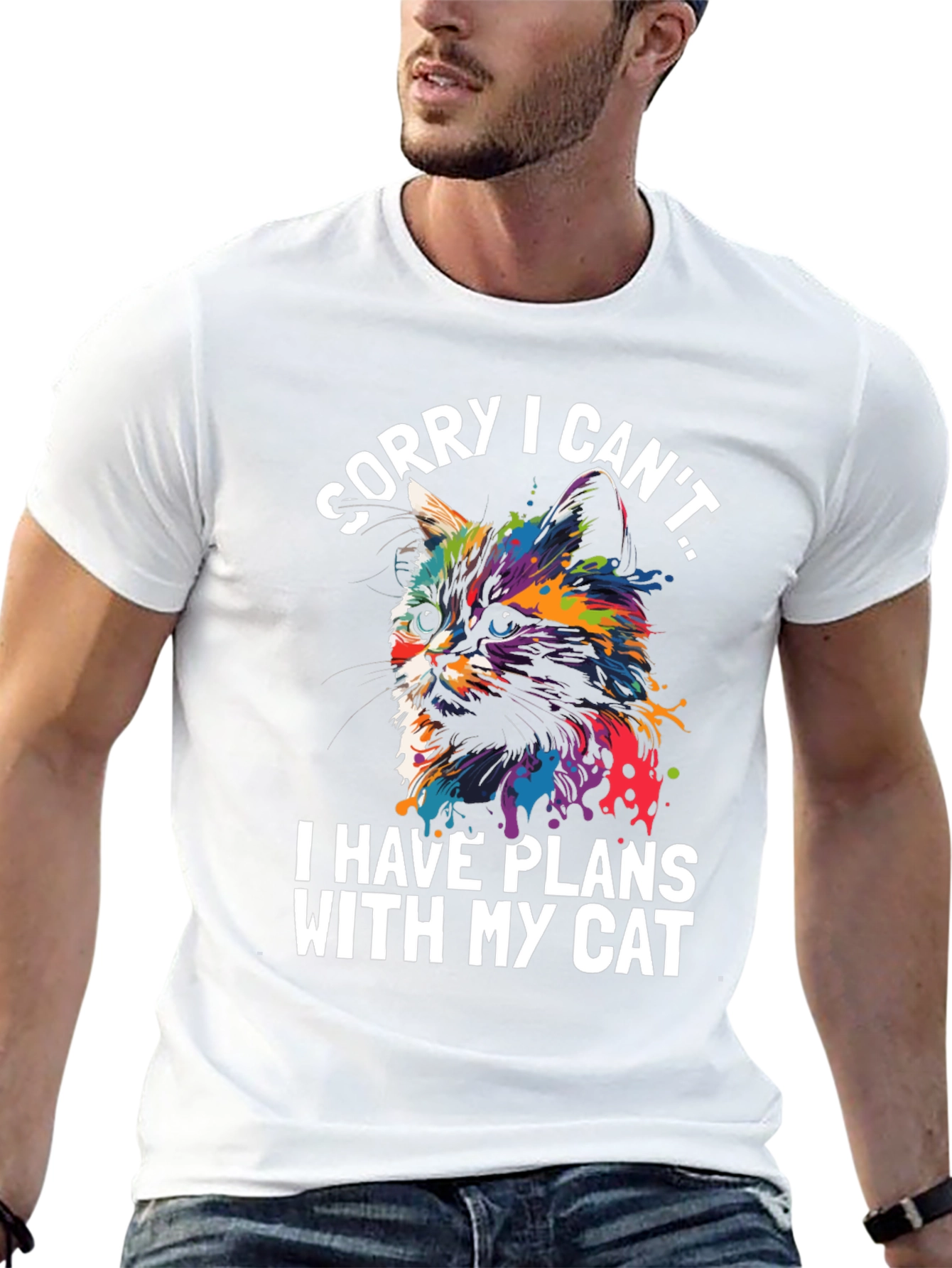 Sorry I Cant Cat T-Shirt