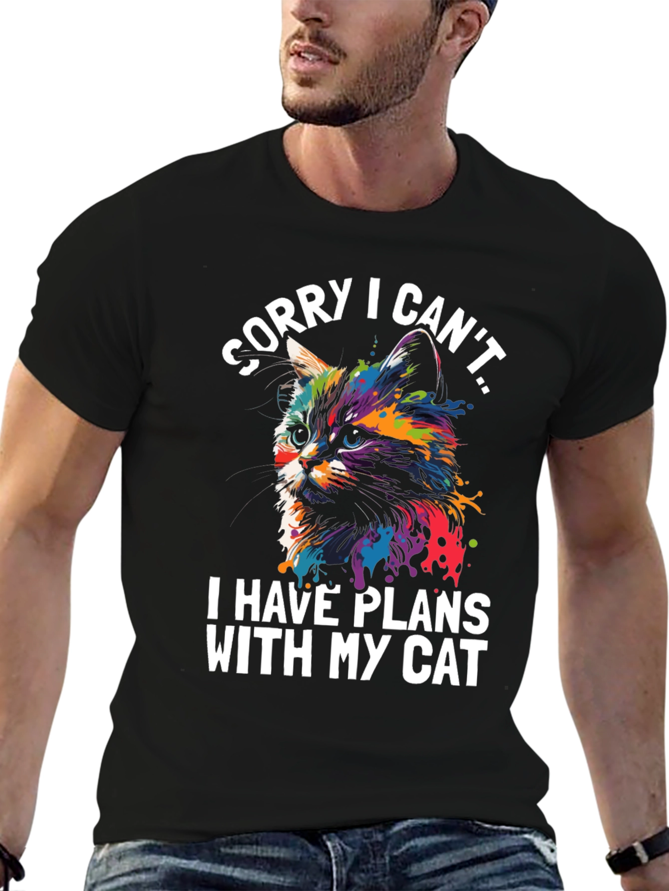 Sorry I Cant Cat T-Shirt
