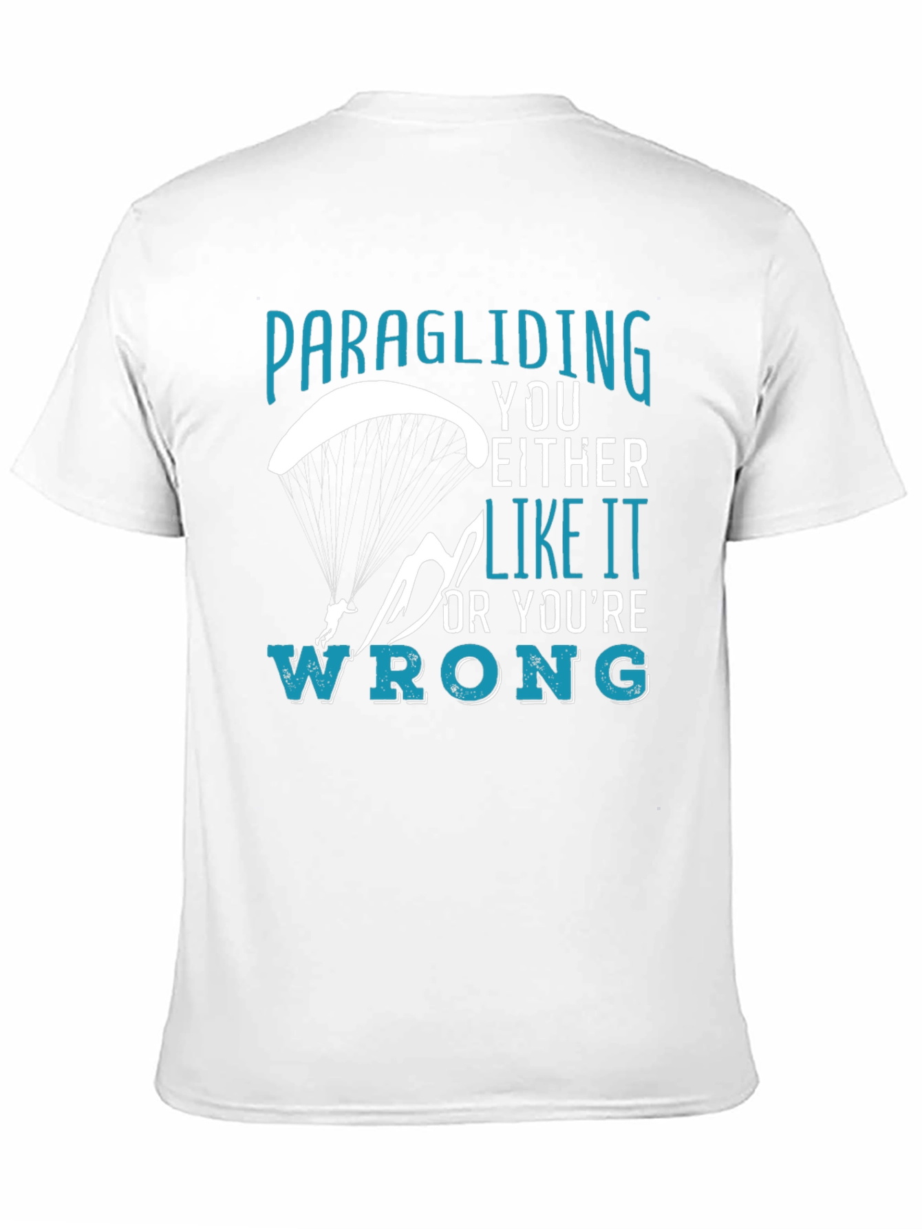 Paragliding Enthusiast Graphic Tee