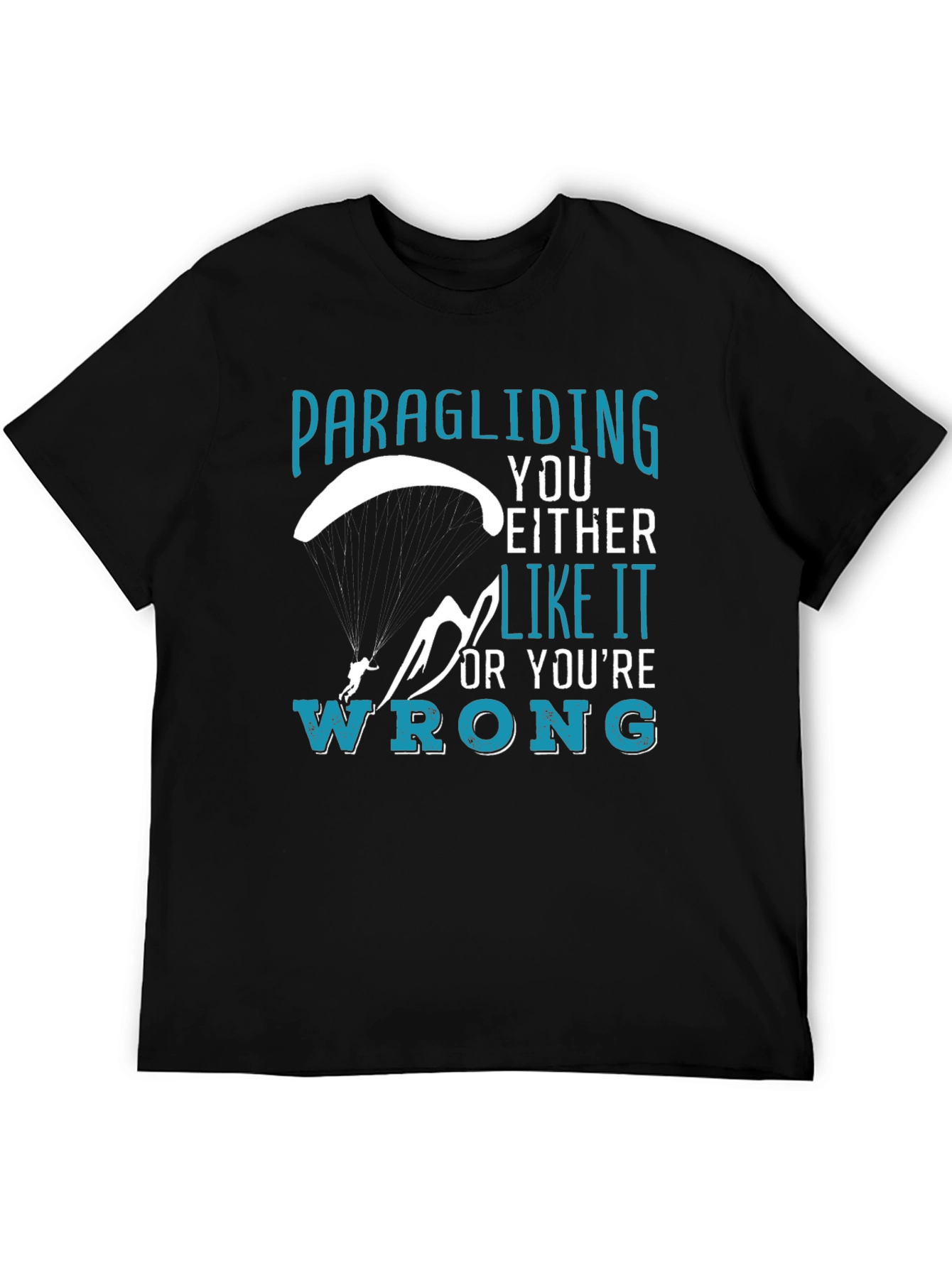 Paragliding Enthusiast Graphic Tee