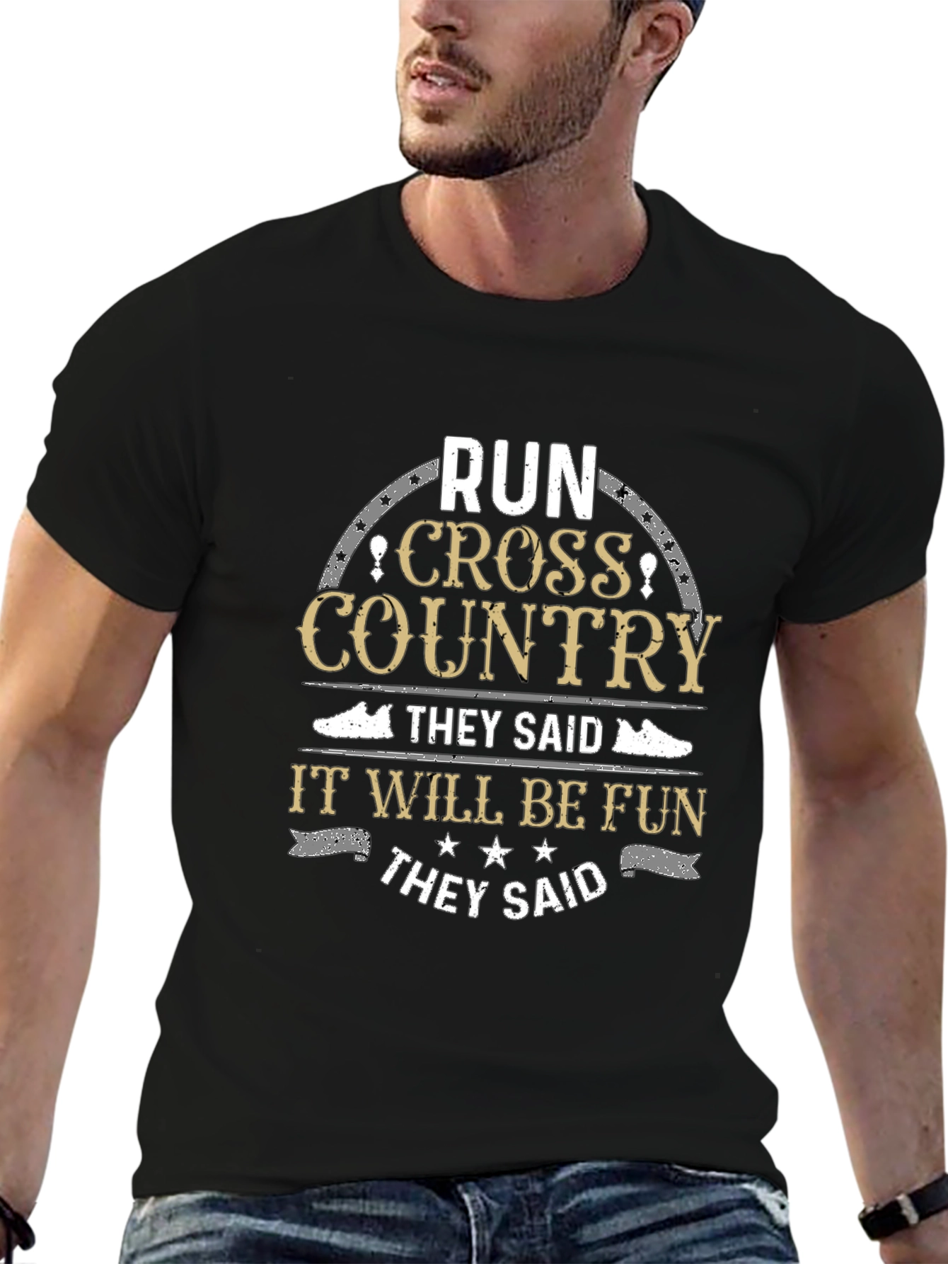 Run Cross Country Funny T-Shirt