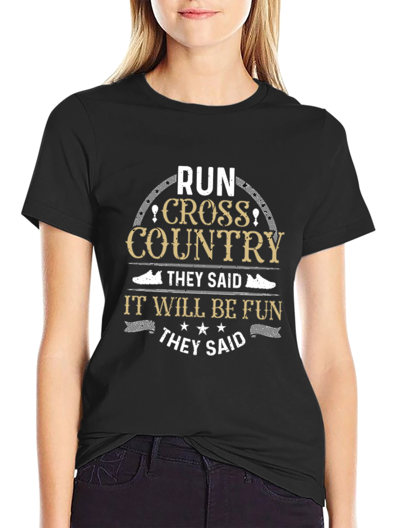 Run Cross Country Funny T-Shirt