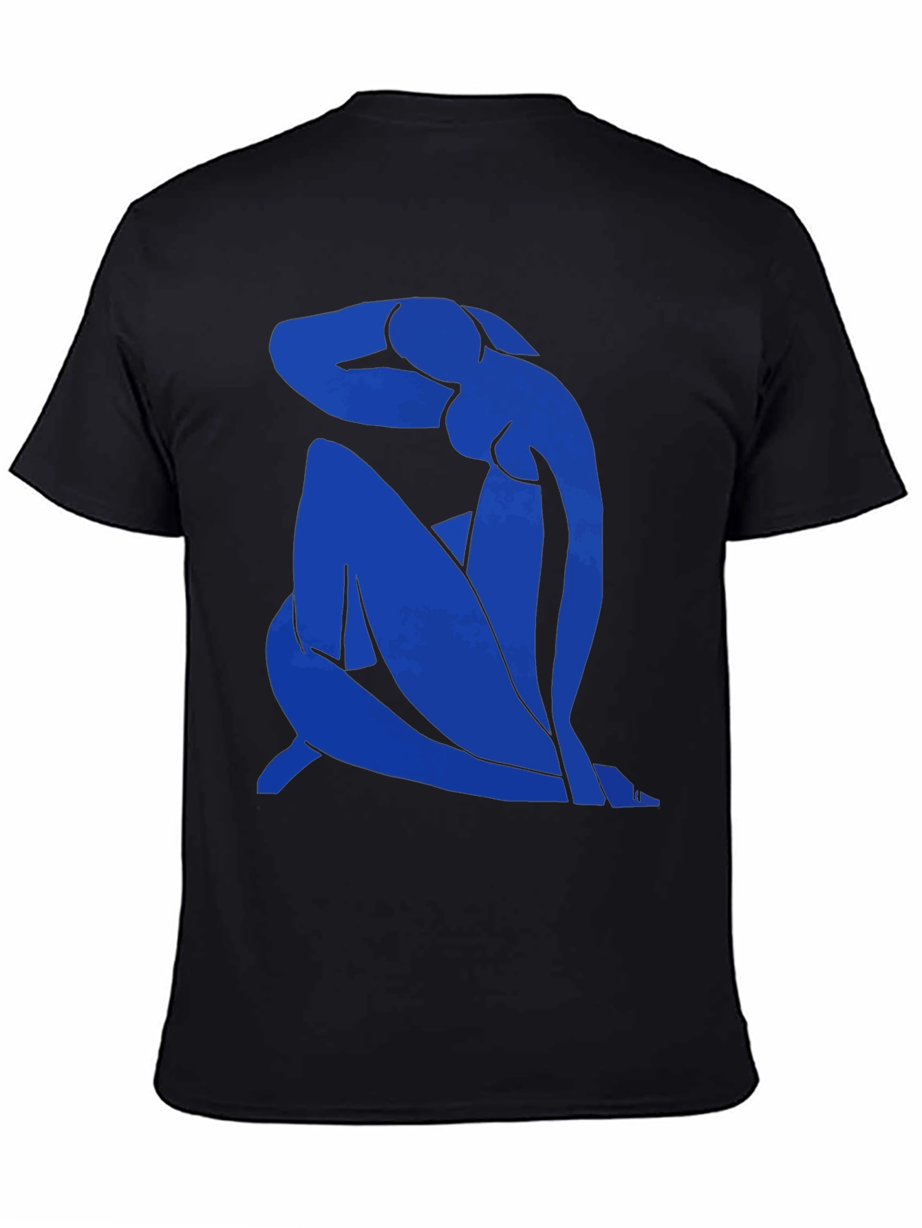 Blue Nude Matisse Graphic Tee - Modern Art T-Shirt