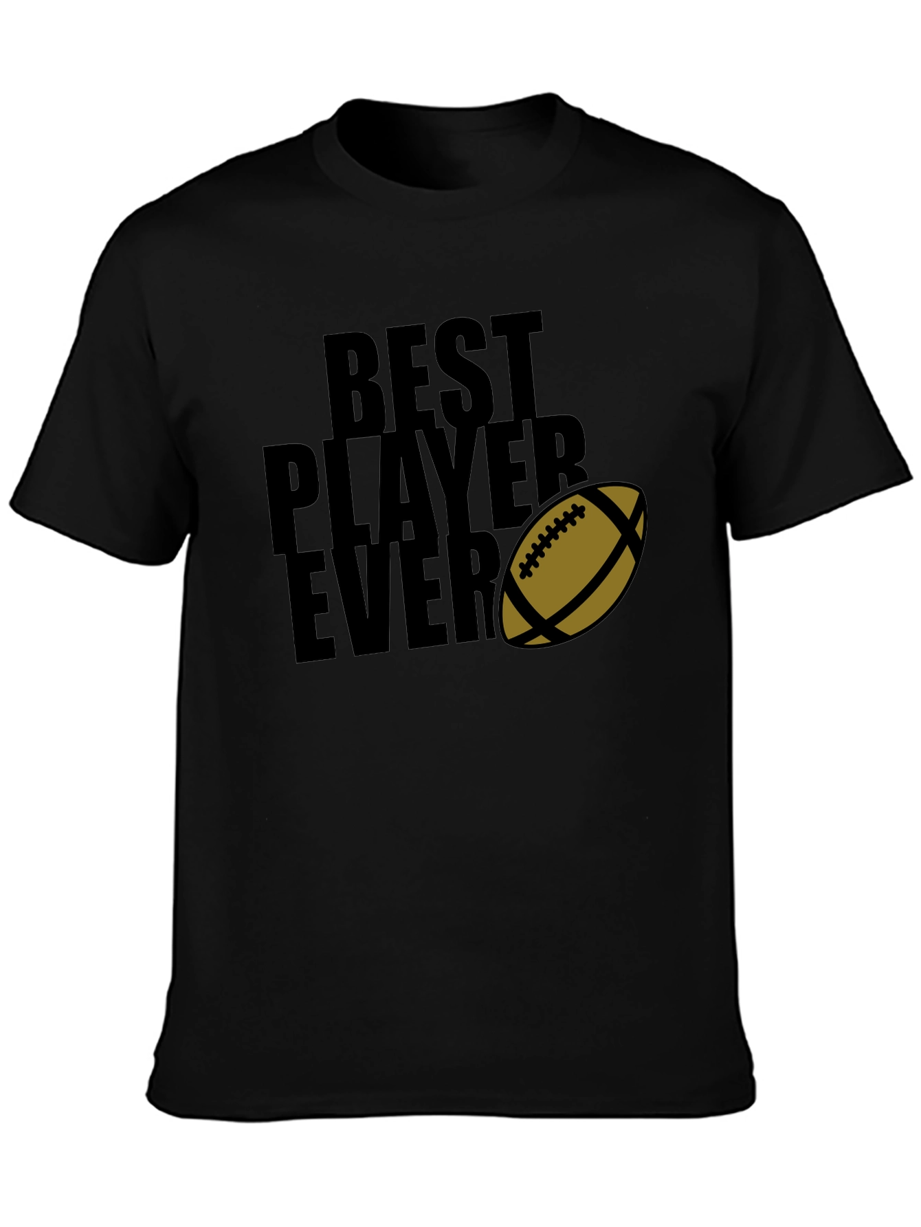 Best Player Ever T-Shirt Football Graphic Tee