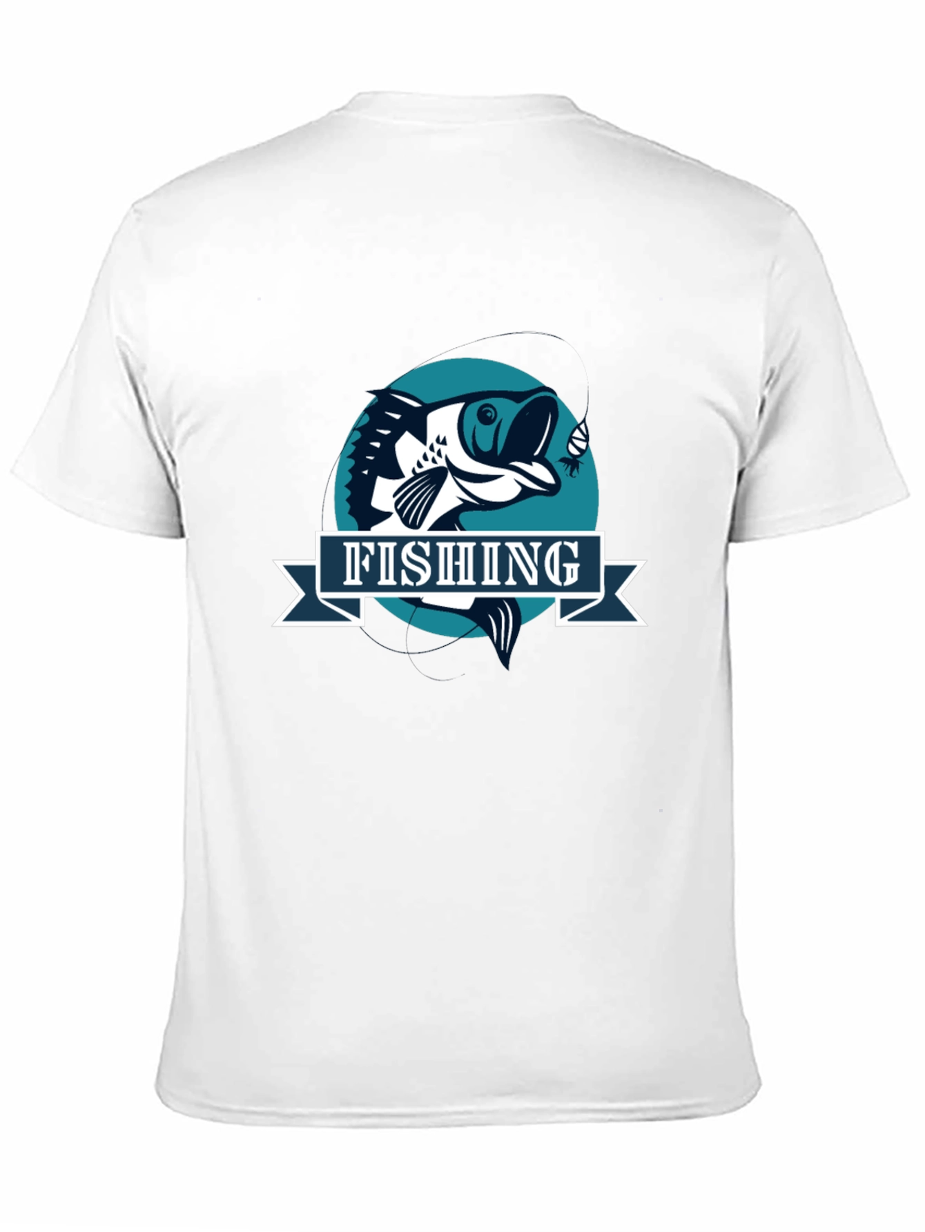 Fishing Graphic T-Shirt - Bass Fisherman Tee