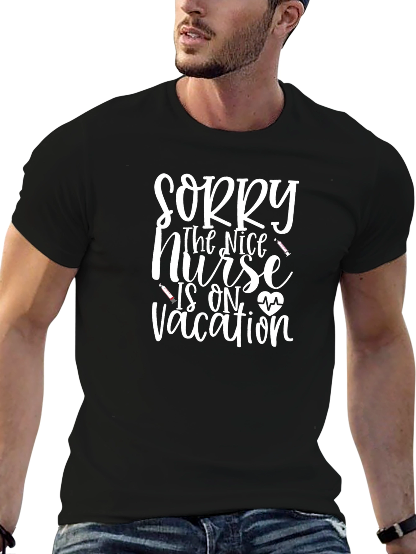 Funny Nurse Vacation T-Shirt