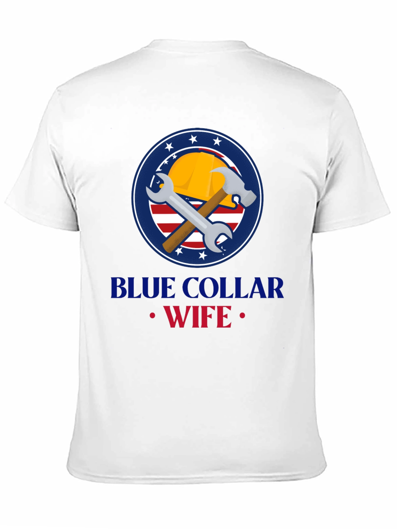 Blue Collar Wife Graphic Tee - Black
