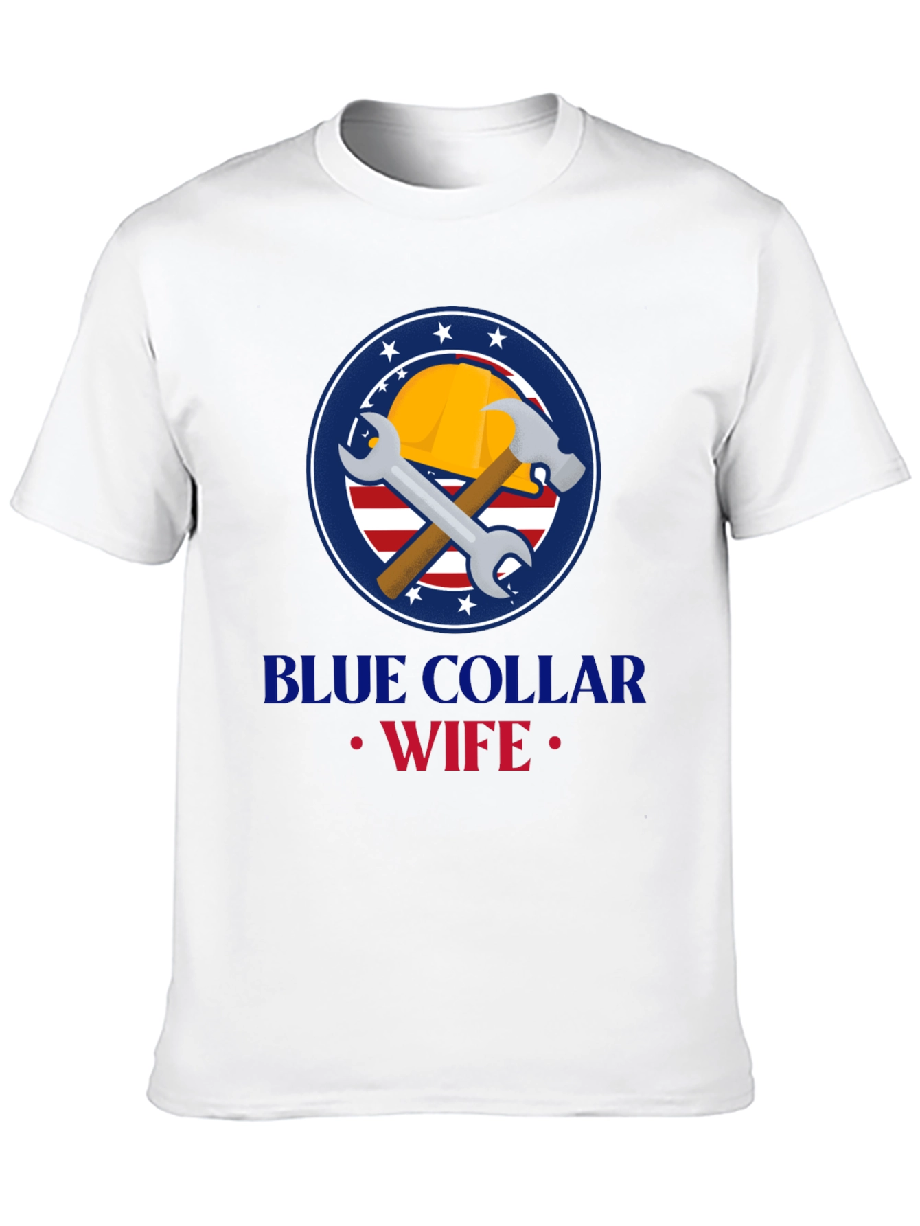 Blue Collar Wife Graphic Tee - Black