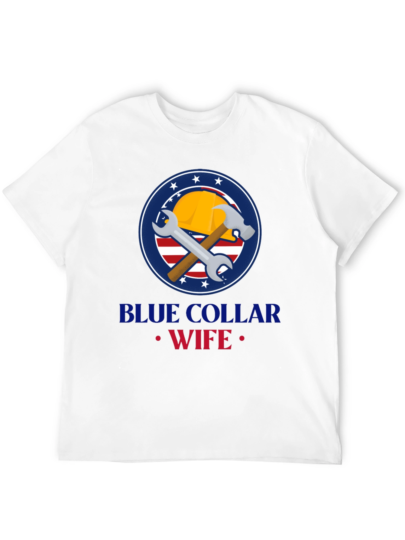 Blue Collar Wife Graphic Tee - Black
