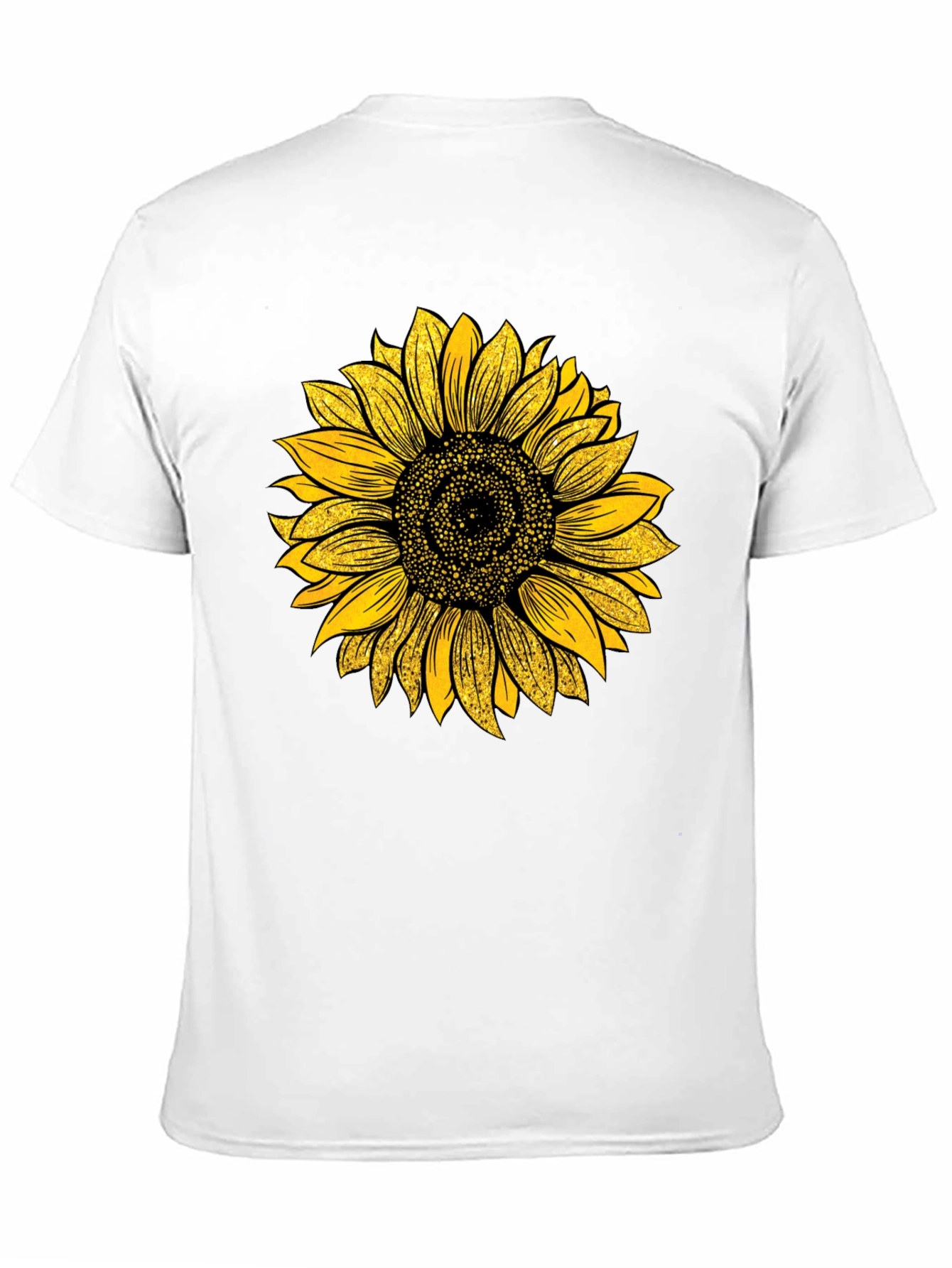 Sunflower Graphic T-Shirt - Black