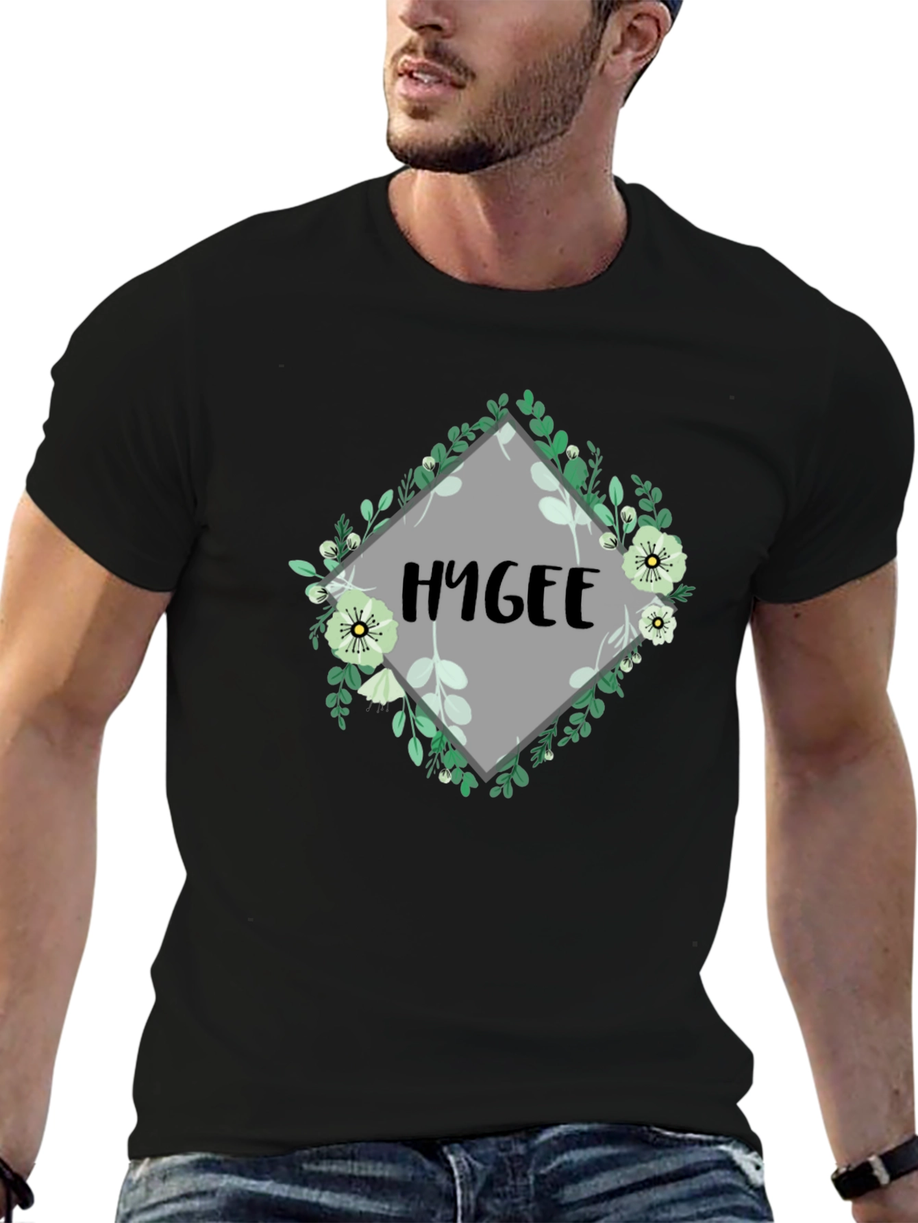 Hyggee Floral Graphic T-Shirt