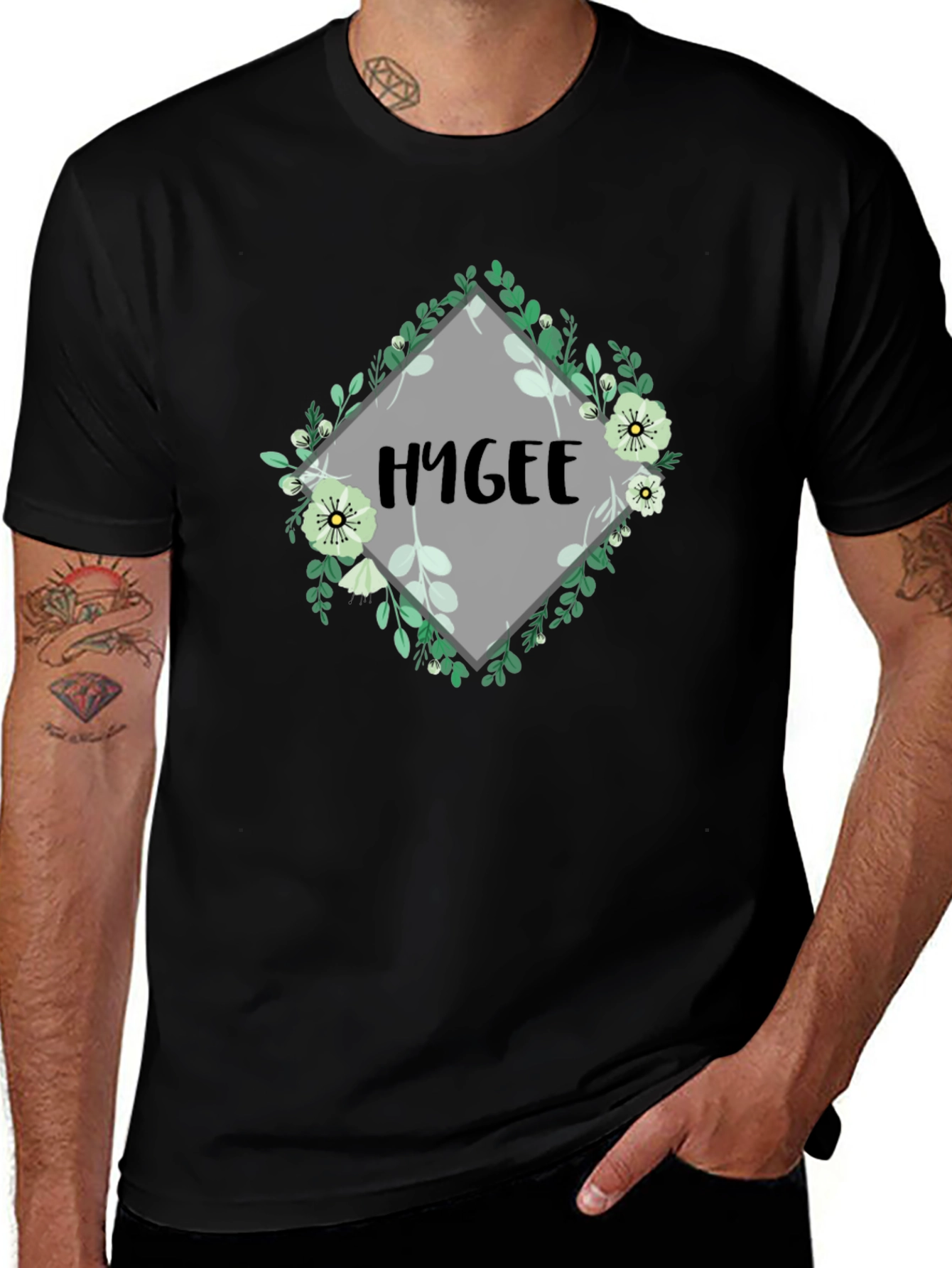 Hyggee Floral Graphic T-Shirt