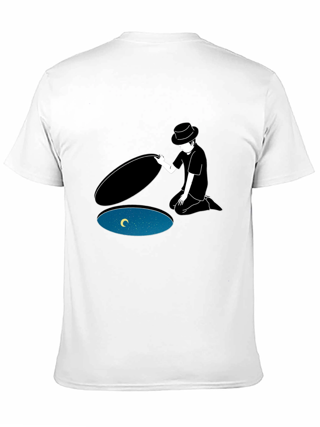 Manhole to the Stars Graphic Tee