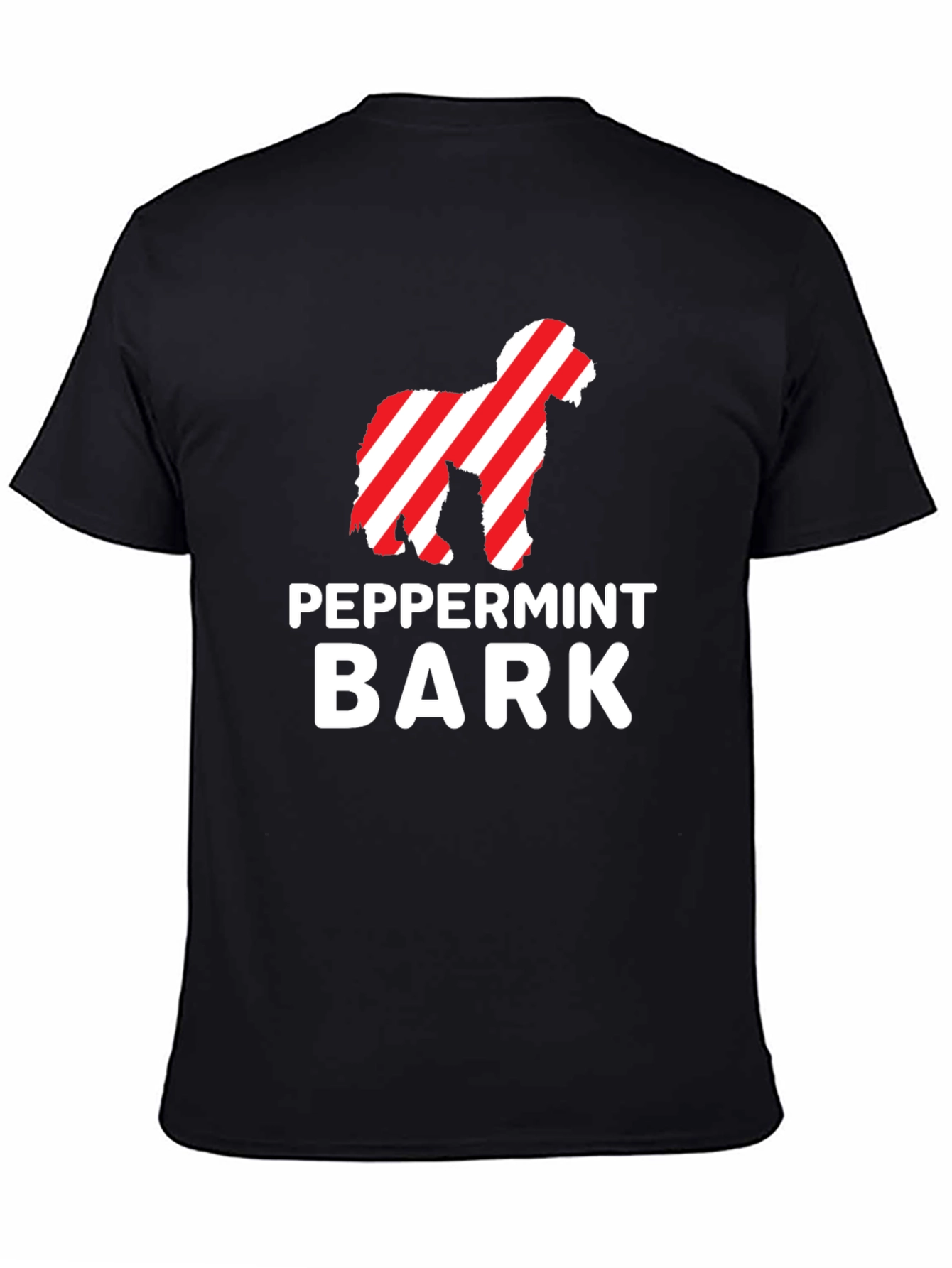 Peppermint Bark Dog Graphic Tee